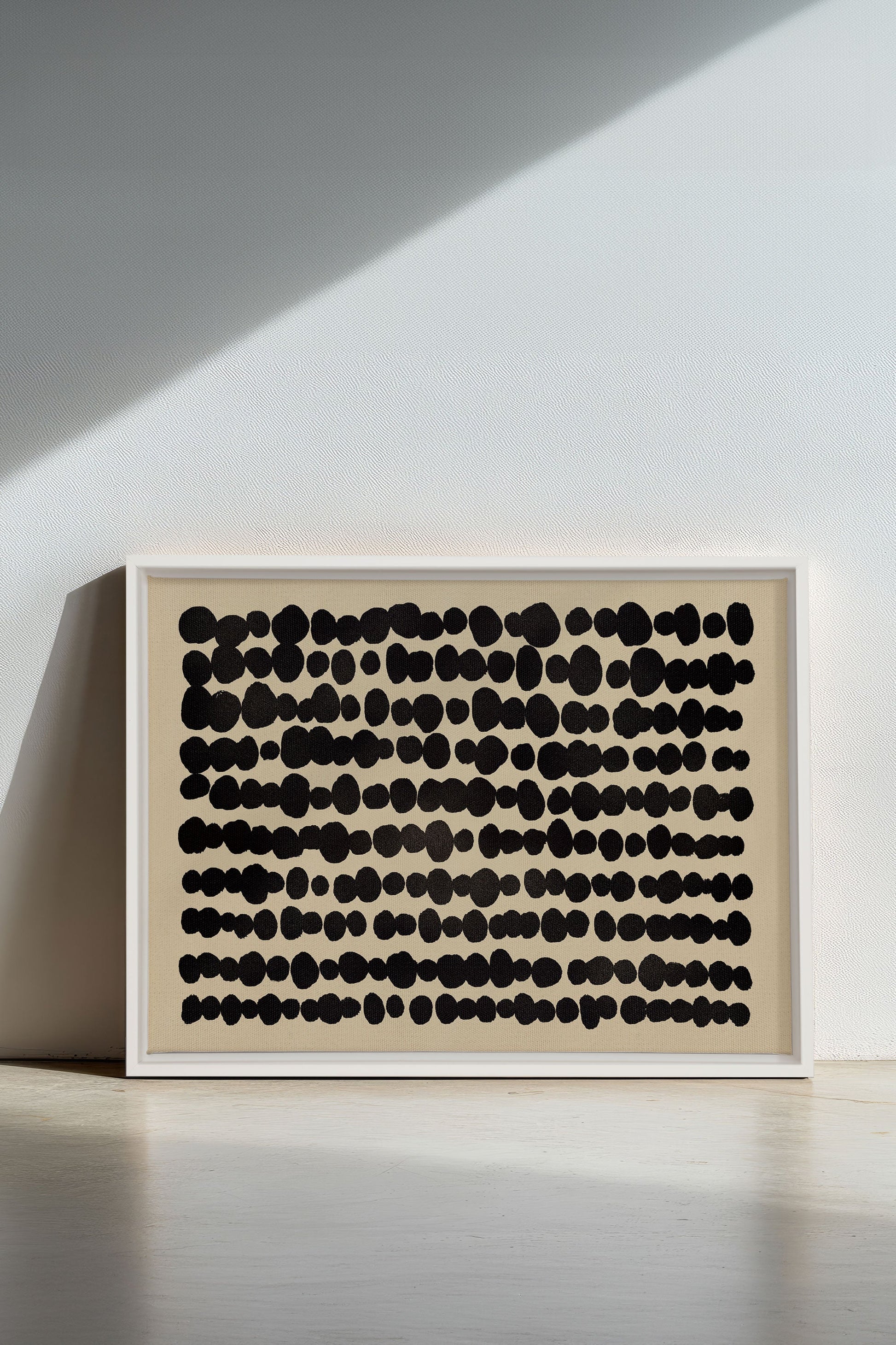SHADOW SCRIPT, Stretched Canvas Artwork