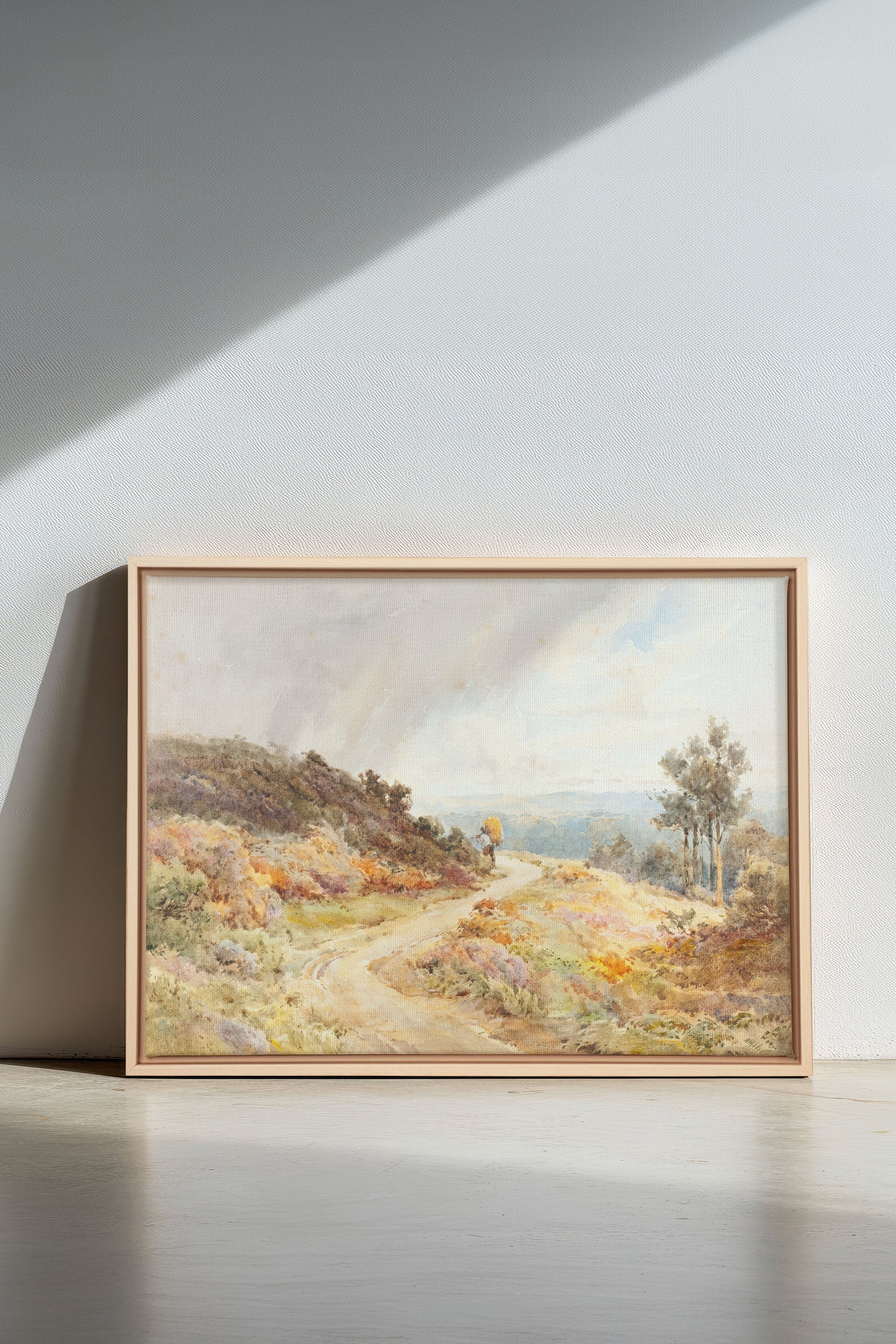 SEASON'S TRAIL, Stretched Canvas Artwork