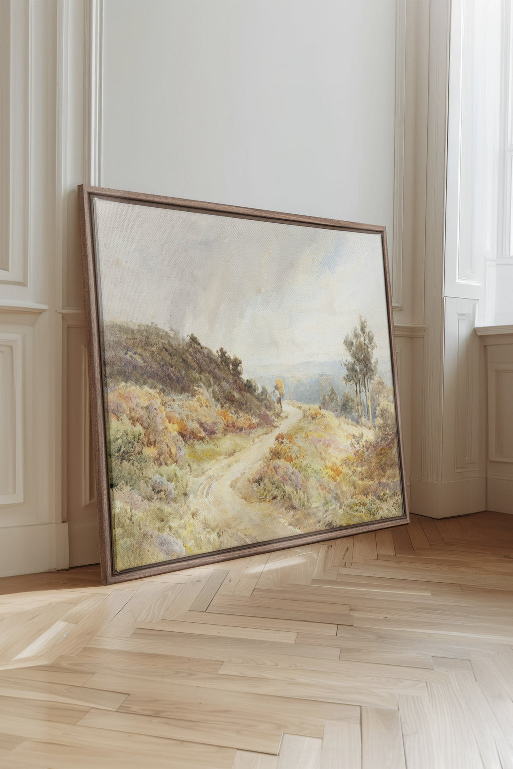 SEASON'S TRAIL, Stretched Canvas Artwork