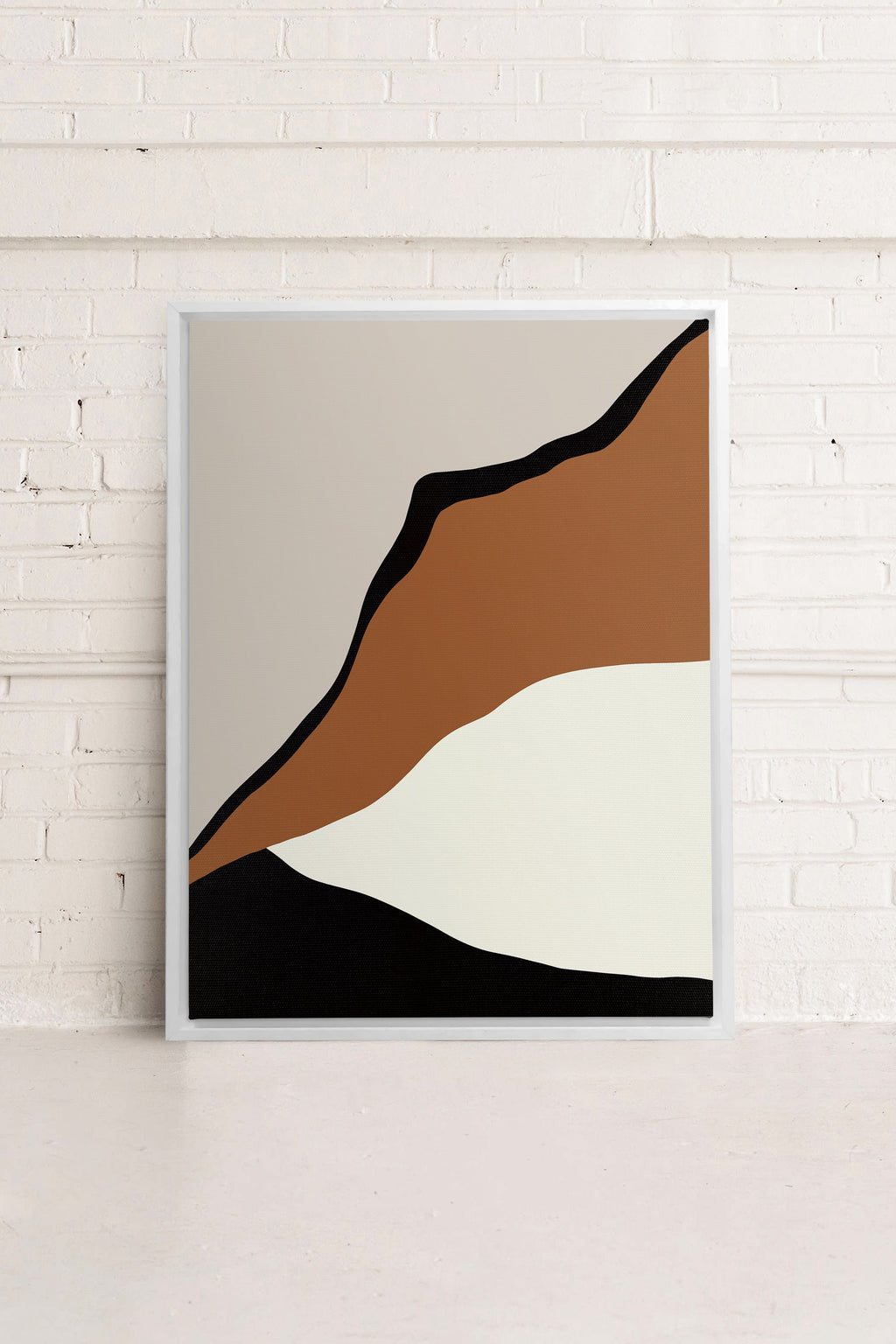 EBONY PALETTE, Stretched Canvas Artwork
