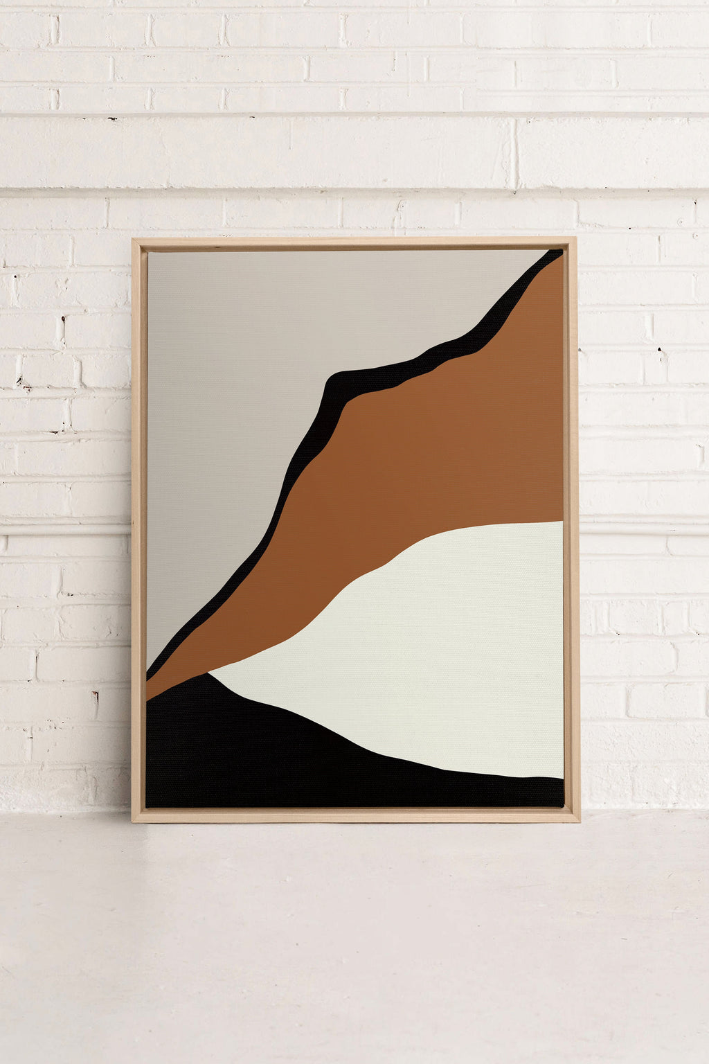 EBONY PALETTE, Stretched Canvas Artwork