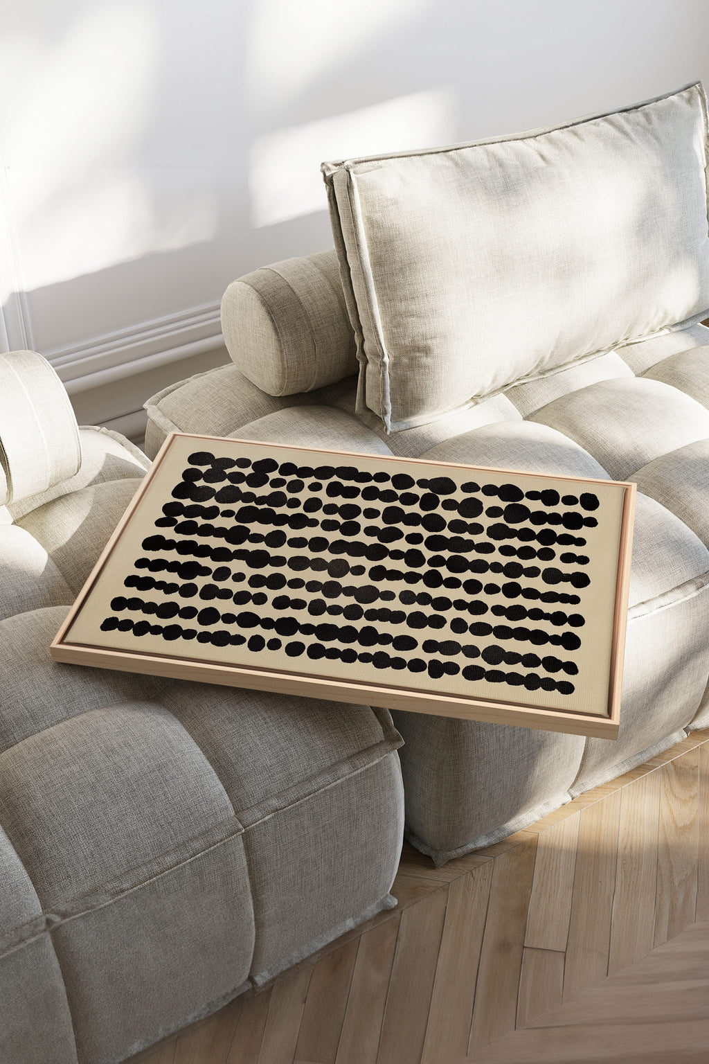 SHADOW SCRIPT, Stretched Canvas Artwork