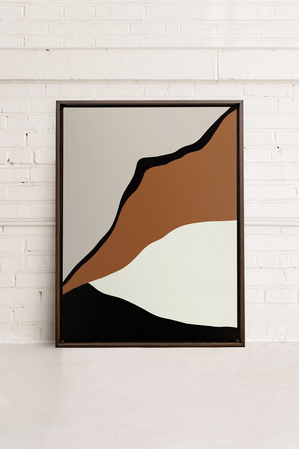EBONY PALETTE, Stretched Canvas Artwork