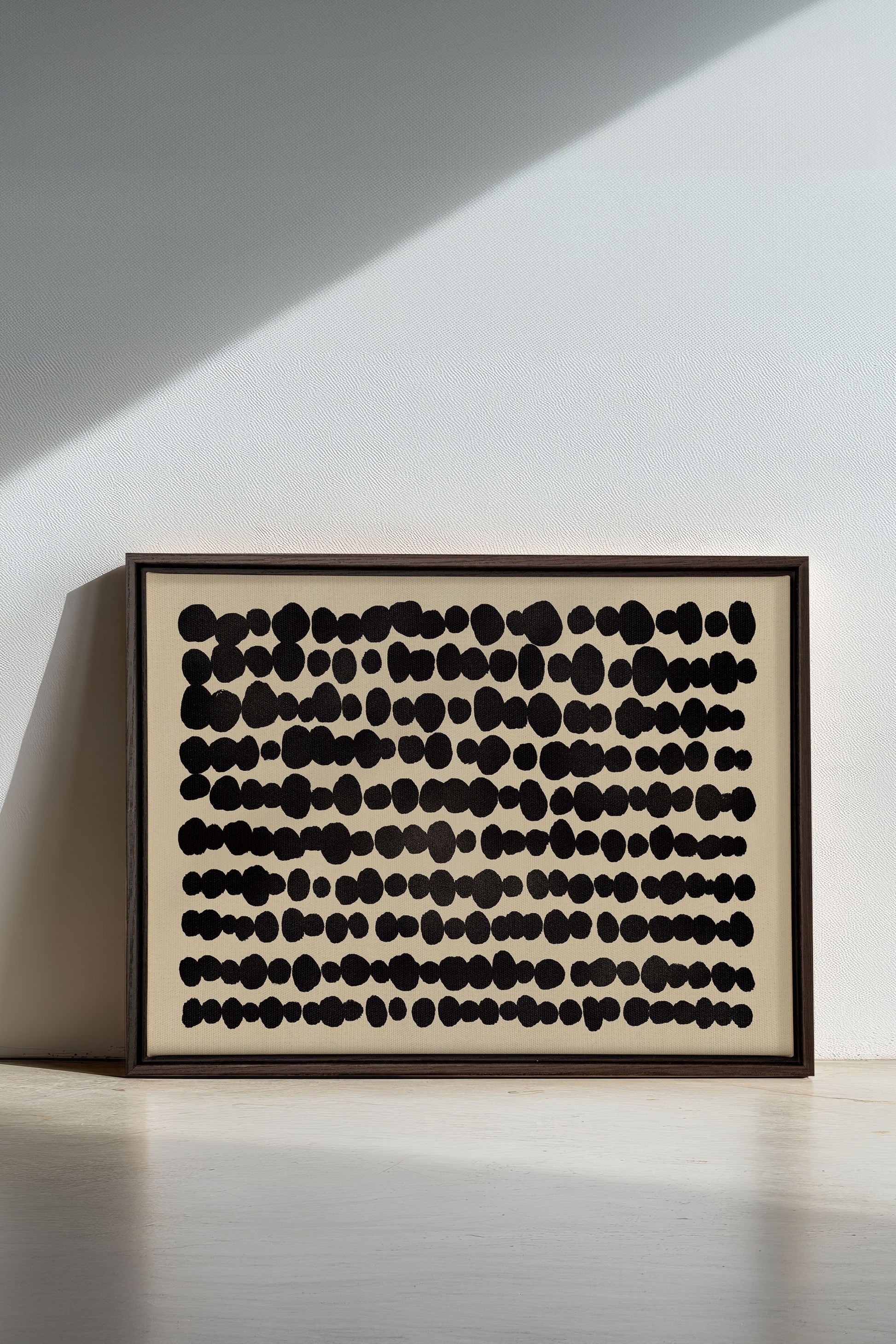 SHADOW SCRIPT, Stretched Canvas Artwork