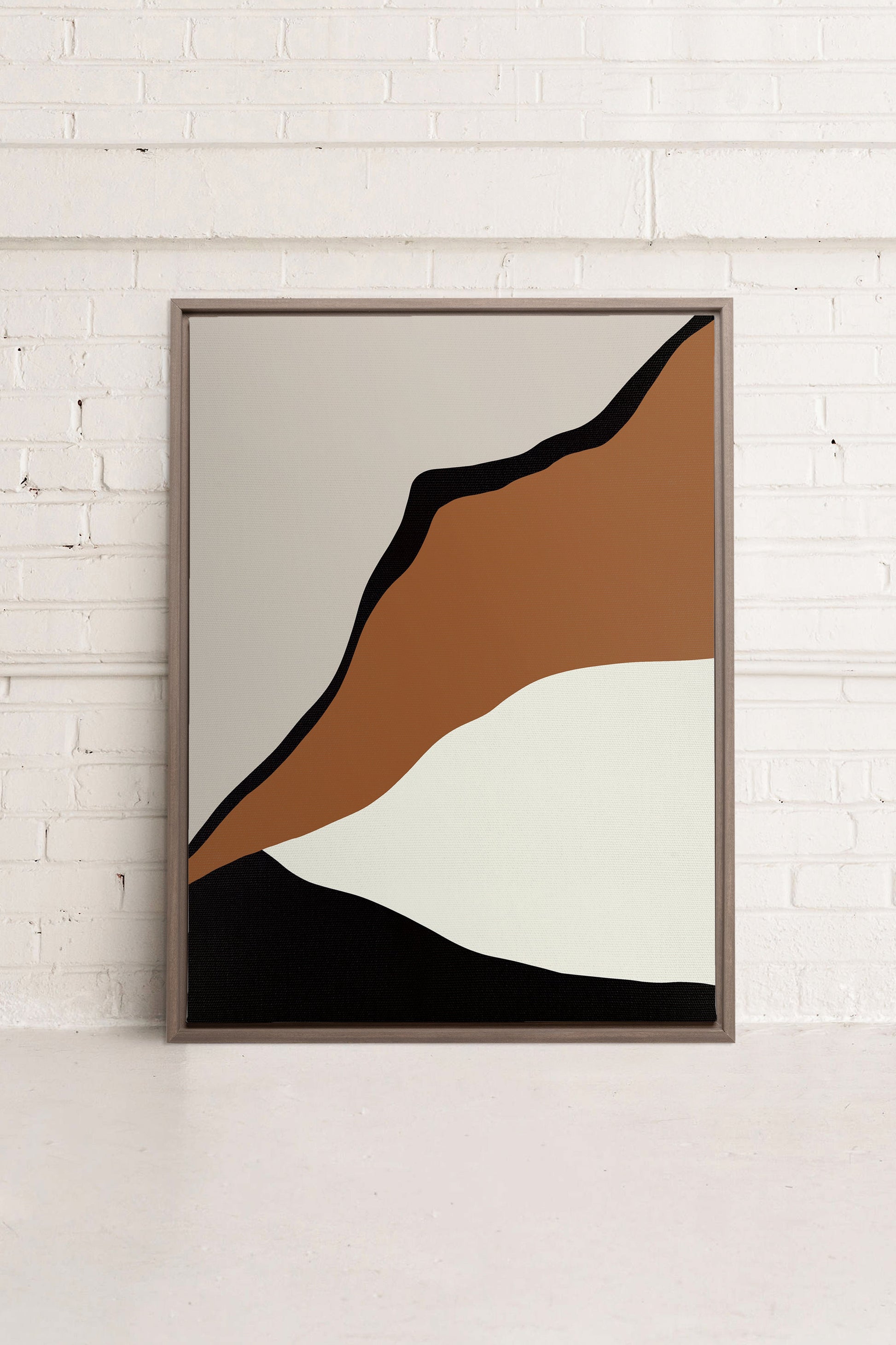 EBONY PALETTE, Stretched Canvas Artwork