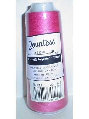 Fil à surjeter Countess, polyester, 40/2, 1 500 m