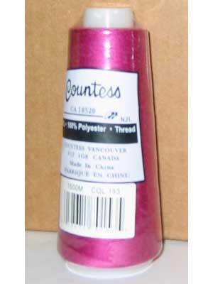 Fil à surjeter Countess, polyester, 40/2, 1 500 m