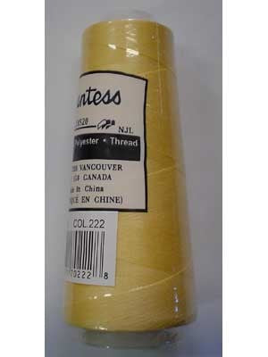 Fil à surjeter Countess, polyester, 40/2, 1 500 m