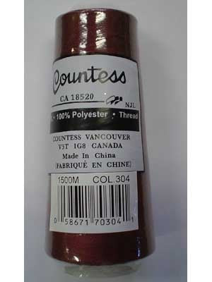 Fil à surjeter Countess, polyester, 40/2, 1 500 m