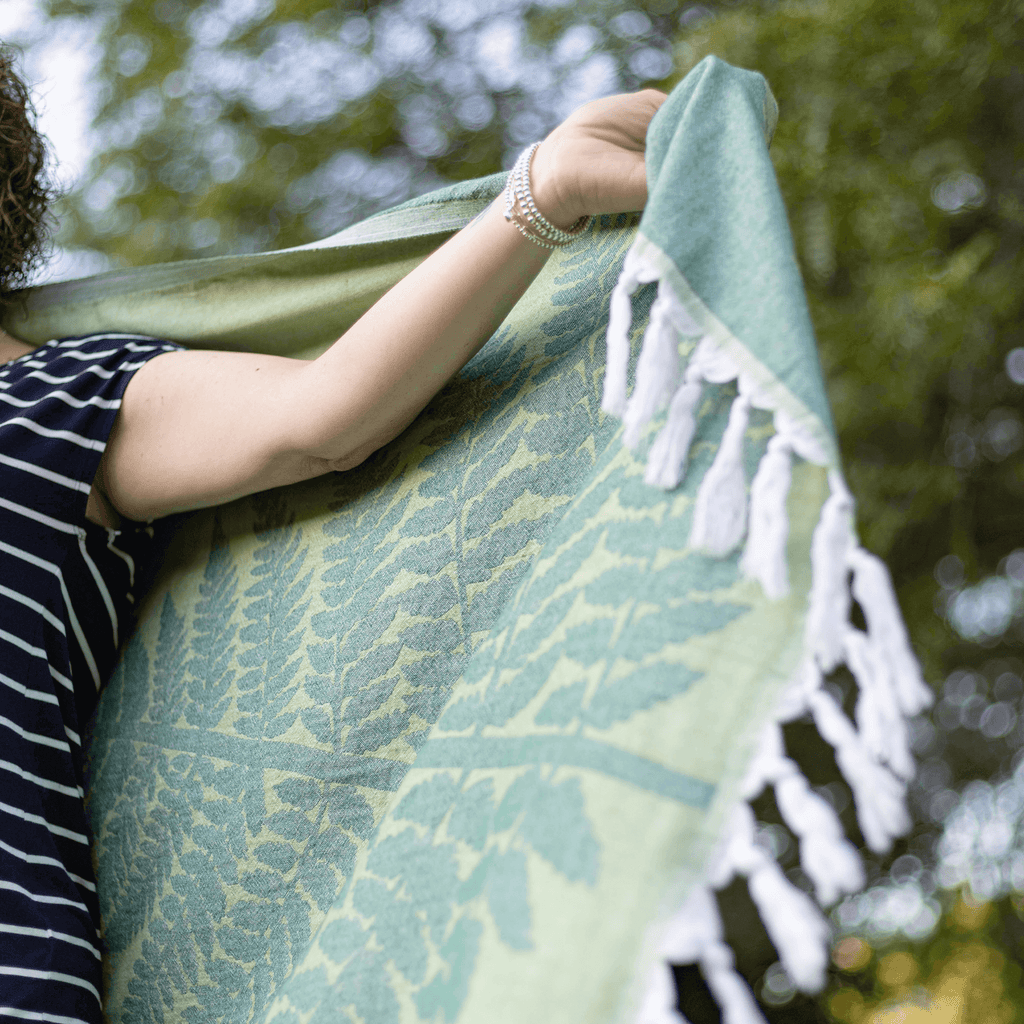 Turkish Towels Canada | Set in Fern Green