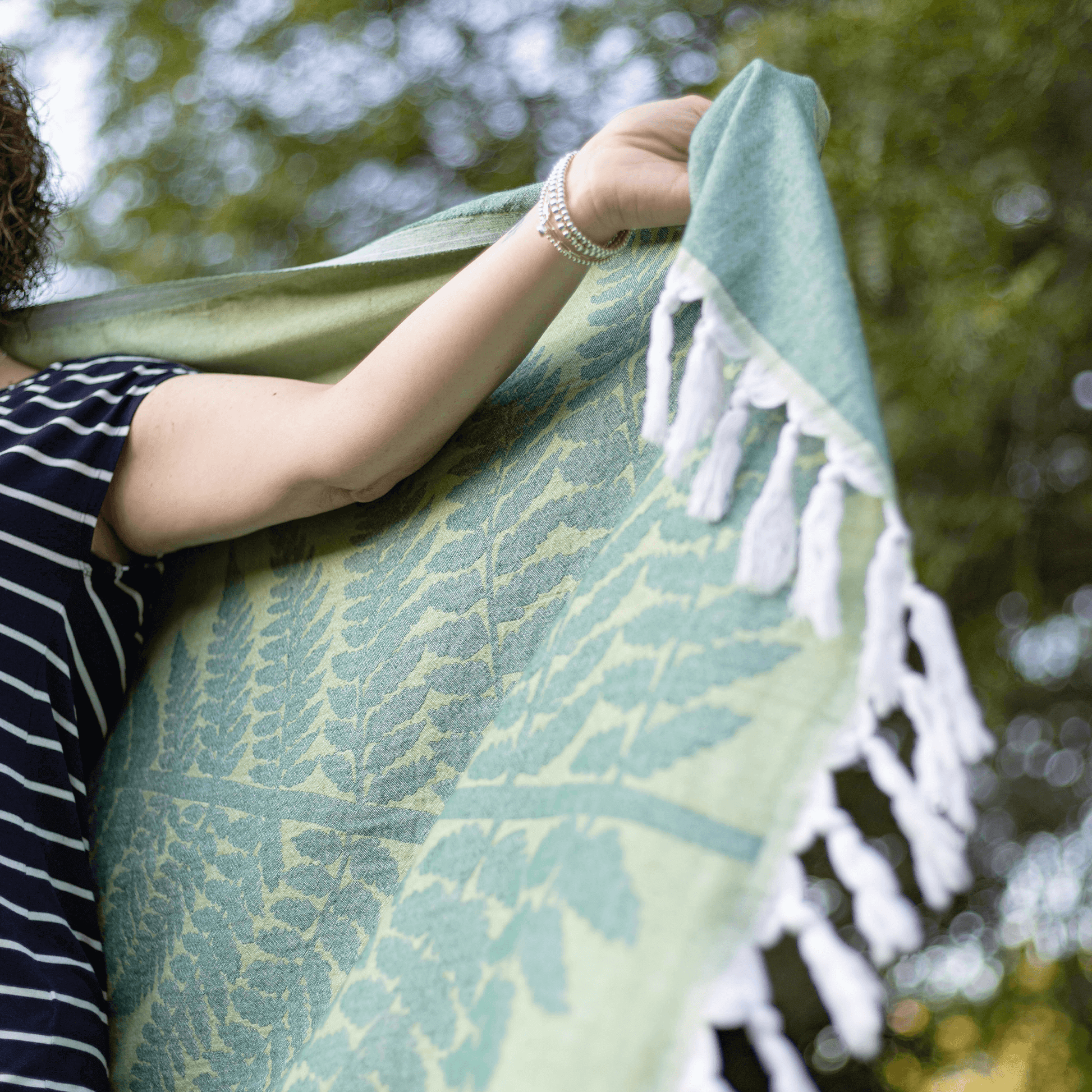 Turkish Towels Canada | Set in Fern Green