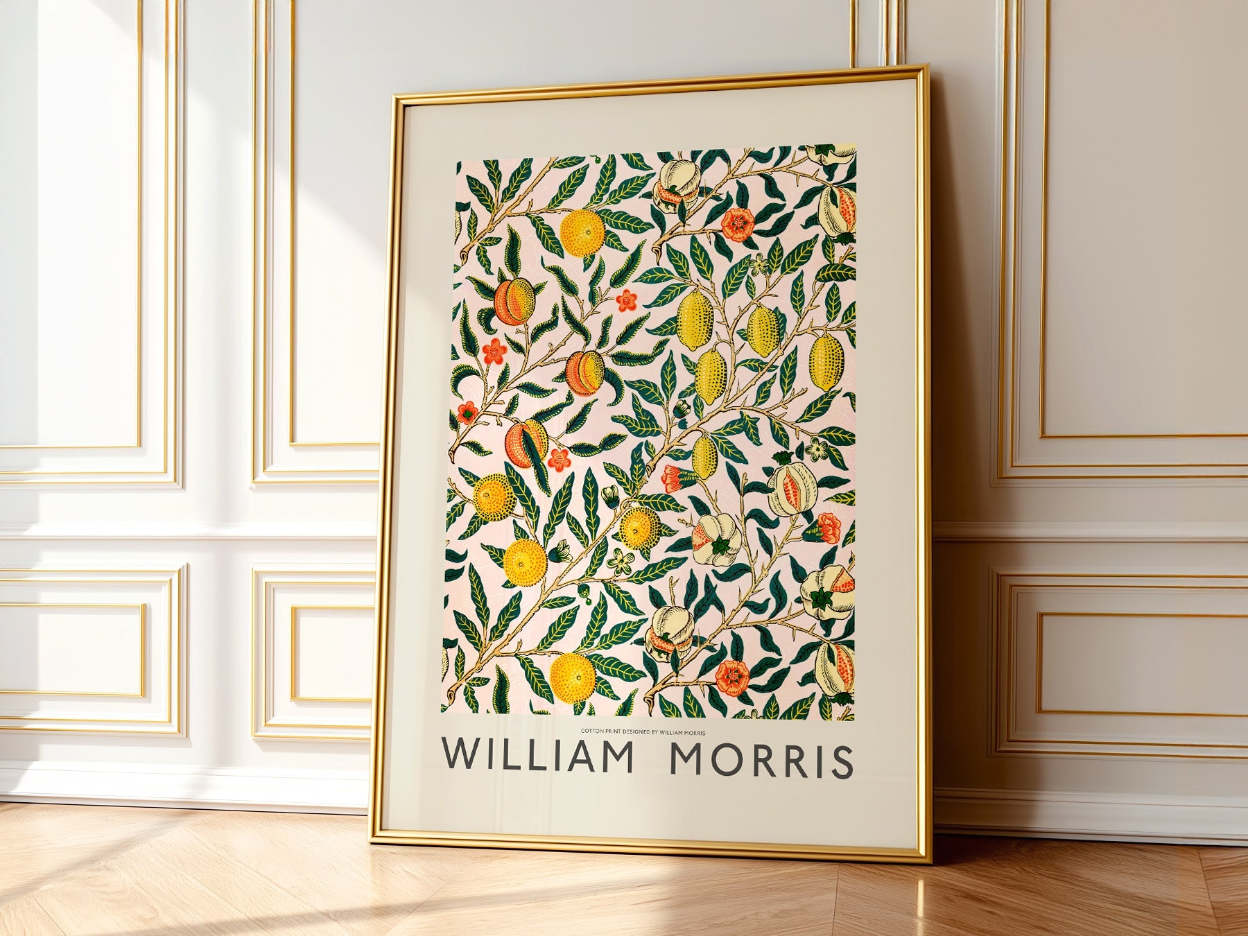 William Morris Fruit or Pomegranate Art Print – Botanical Wall Decor
