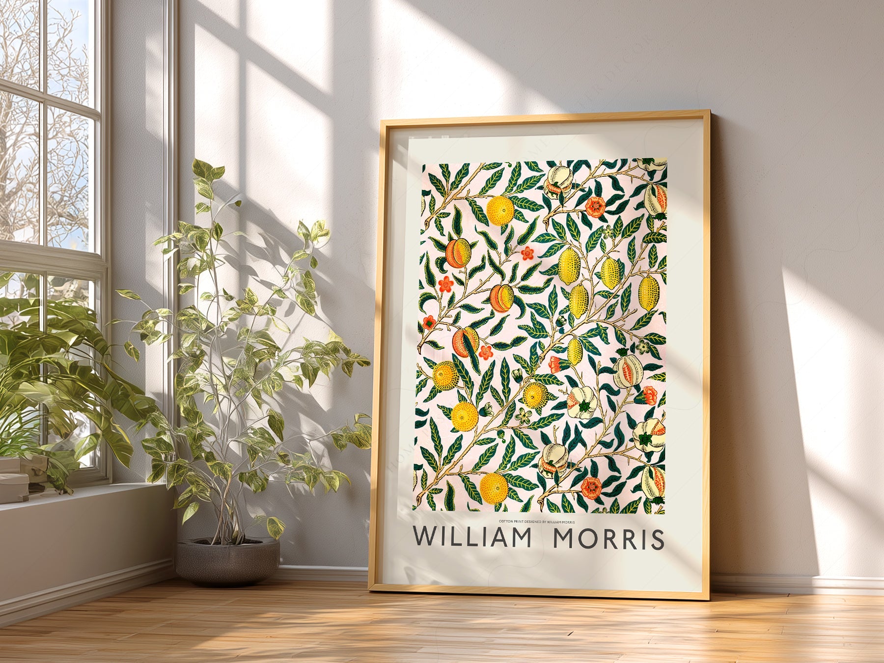 William Morris Fruit or Pomegranate Art Print – Botanical Wall Decor