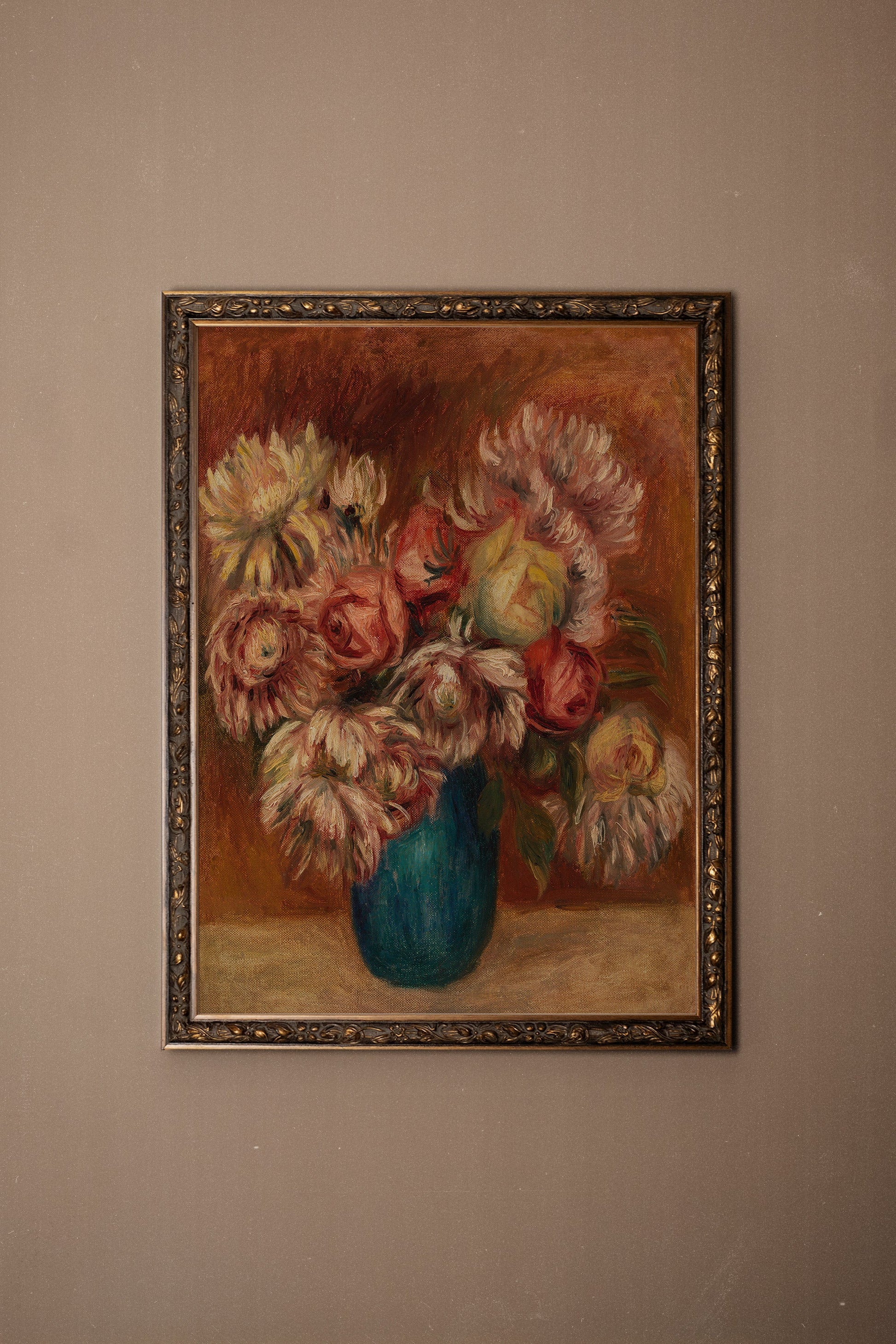 Light Bouquet, Vintage Bronze Frame
