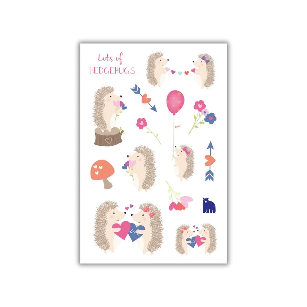 HedgeHugs - Four Bears Sticker Club
