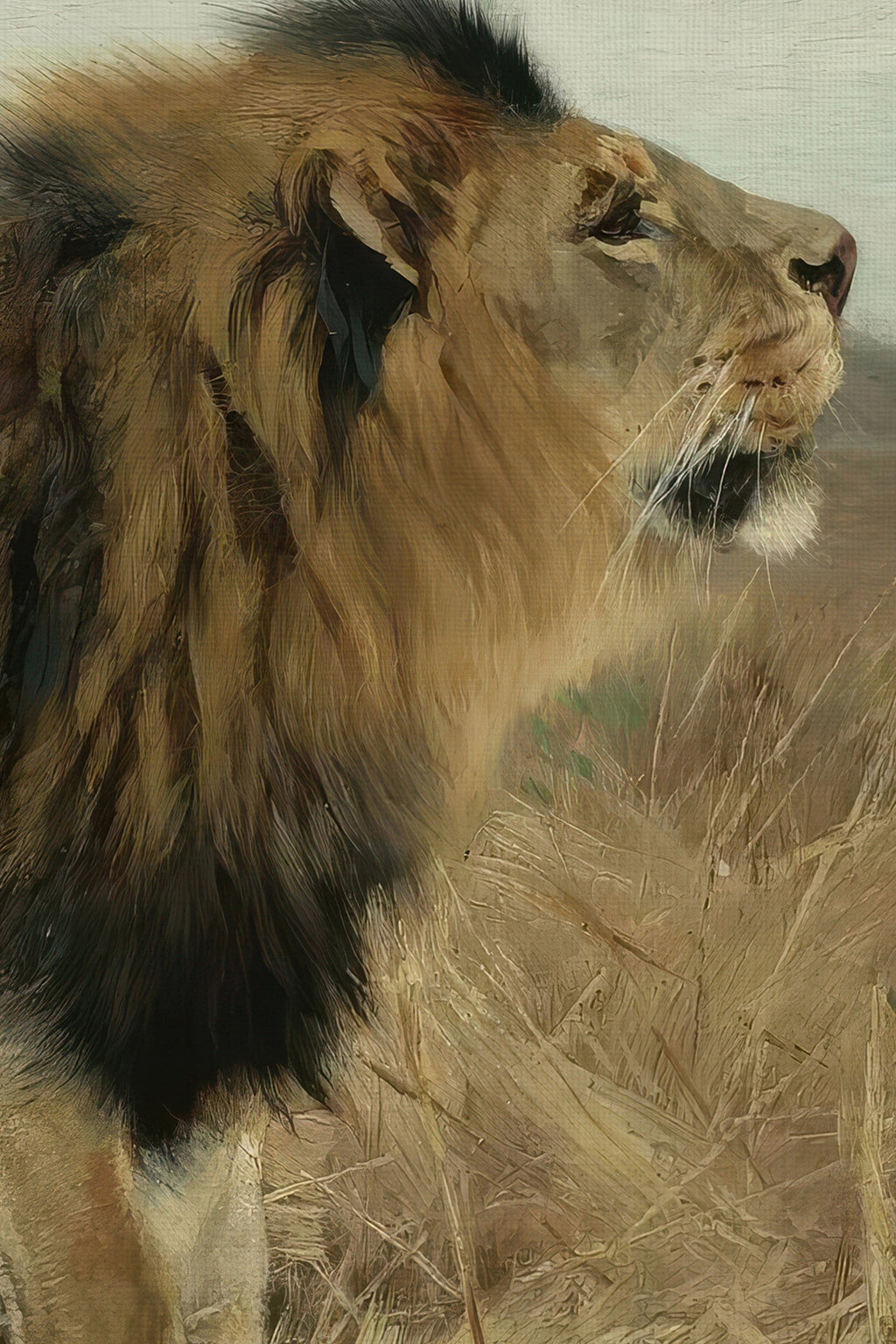 WILD MAJESTY, VINTAGE FRAME GOLD