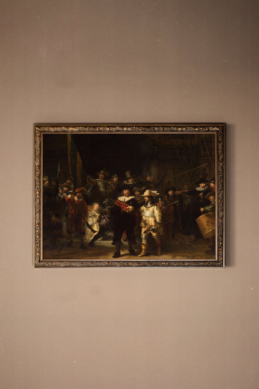 The Night Watch, Vintage Bronze Frame