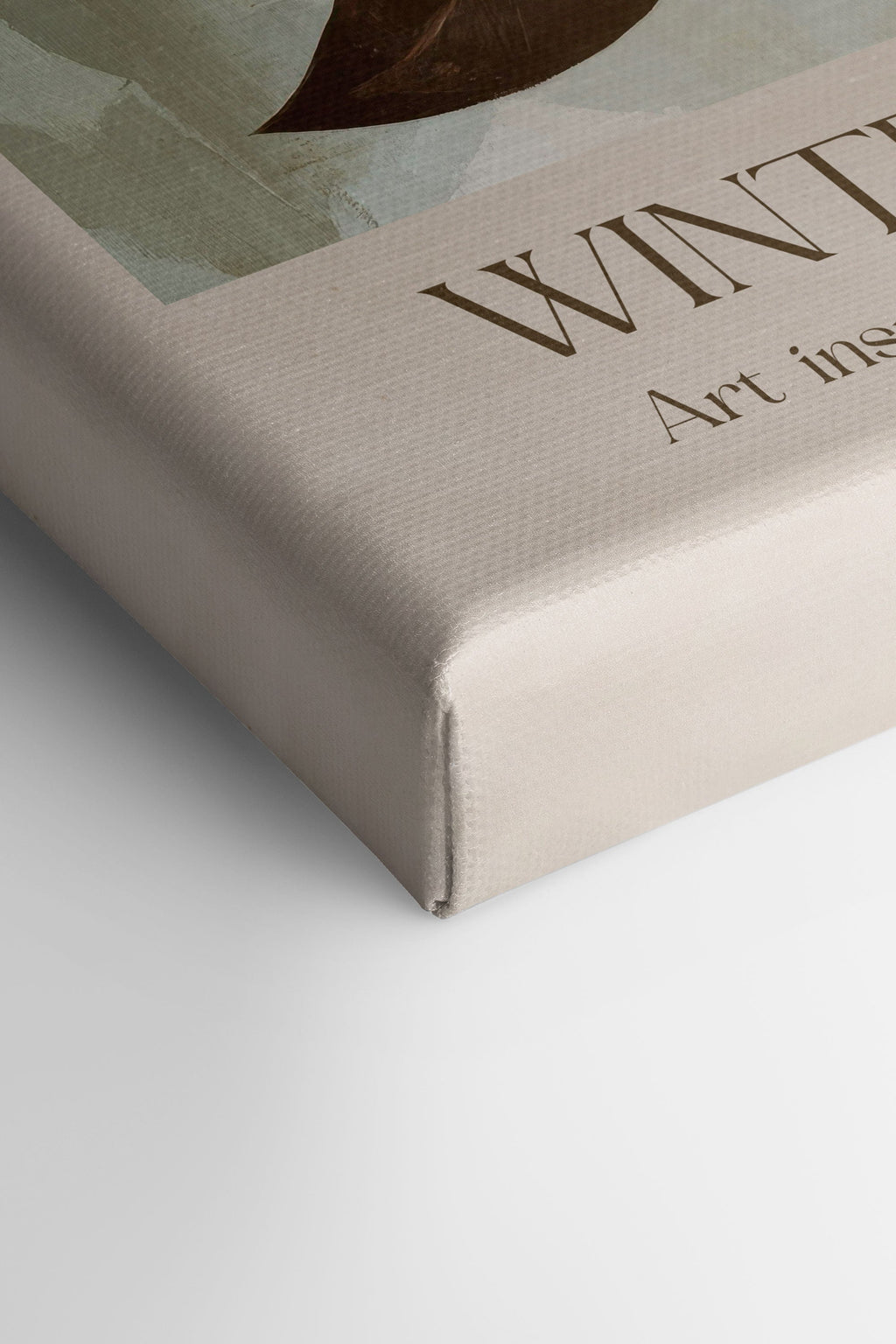 WINTER MARKET III, Stretched Canvas Artwork