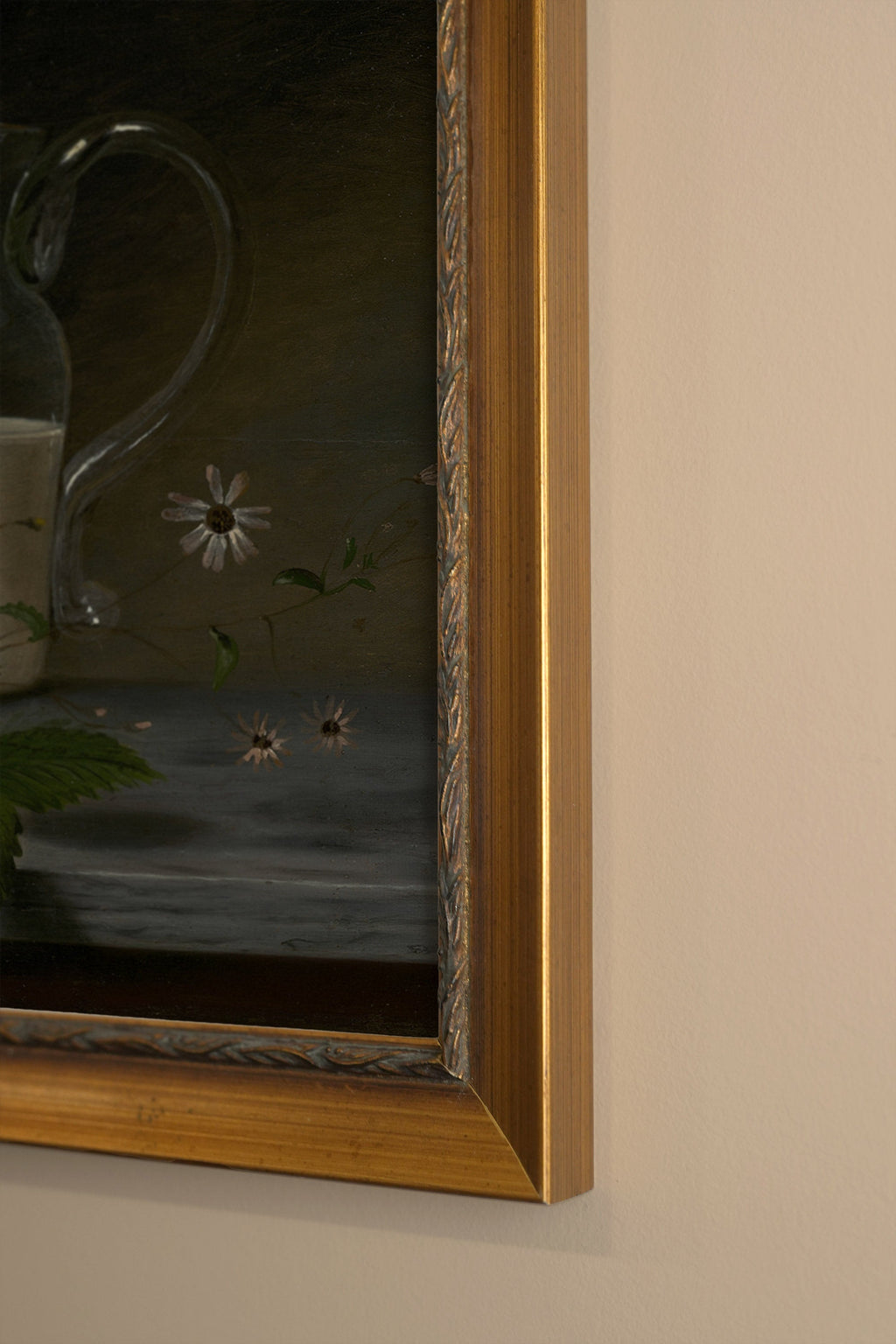 Vintage Gold Frame Sweetness of the Forest