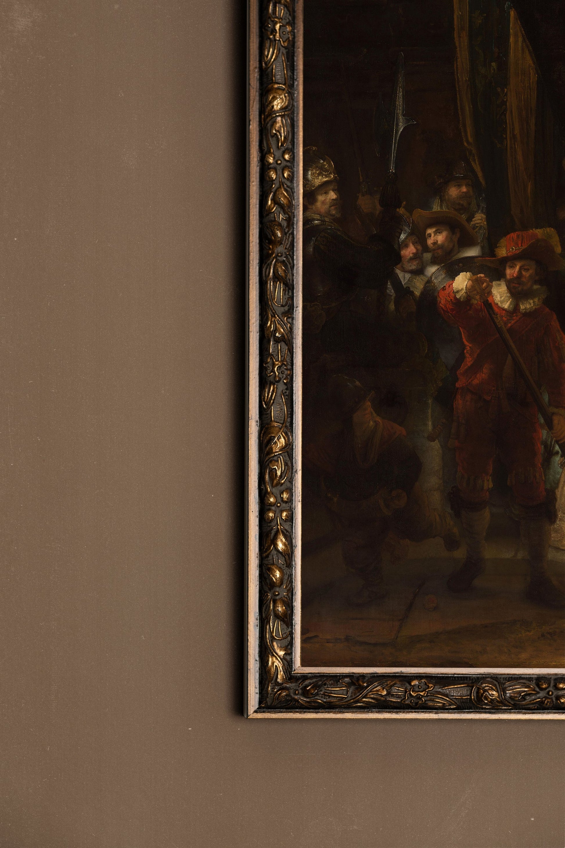 The Night Watch, Vintage Bronze Frame