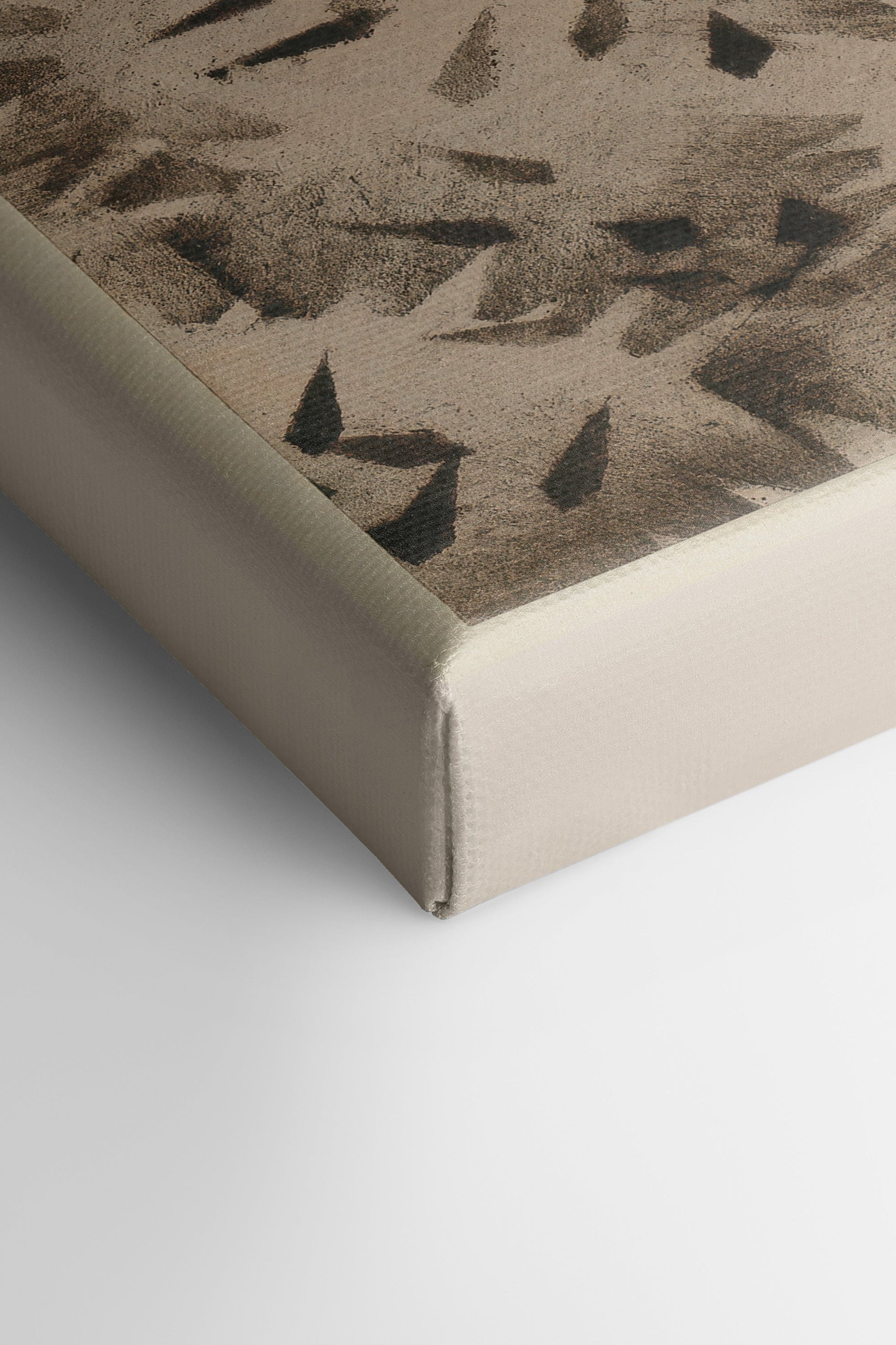 GRAIN OF SHADOW, Stretched Canvas Artwork