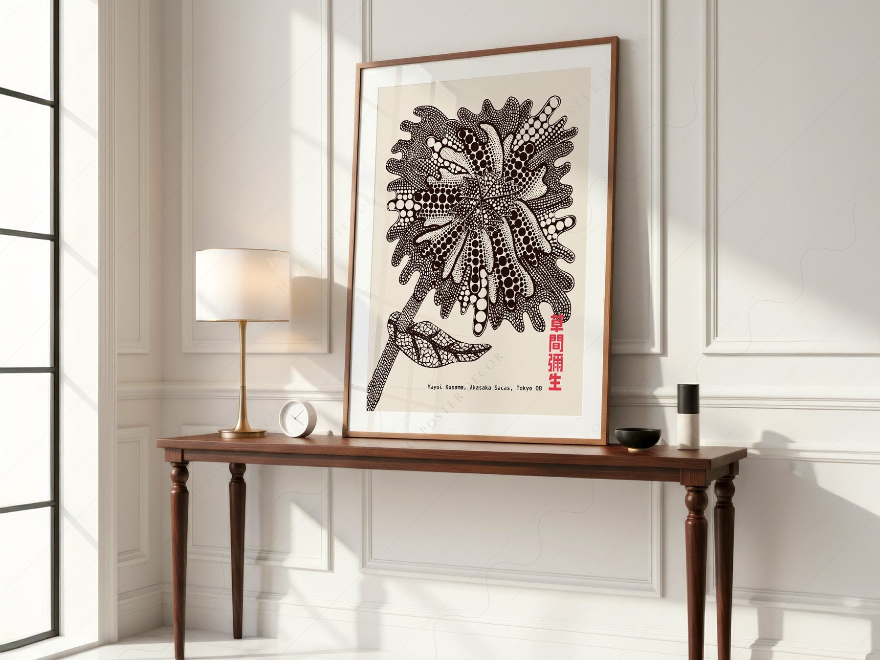 Yayoi Kusama  Flower Print – Contemporary Japanese Wall Art