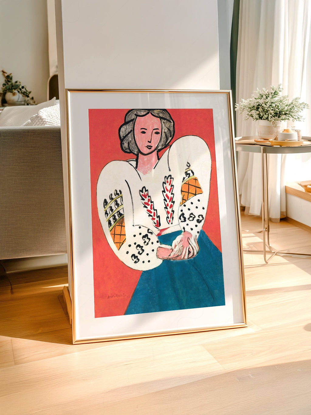 Henri Matisse La Blouse Romaine Art Print – Museum Wall Art Poster