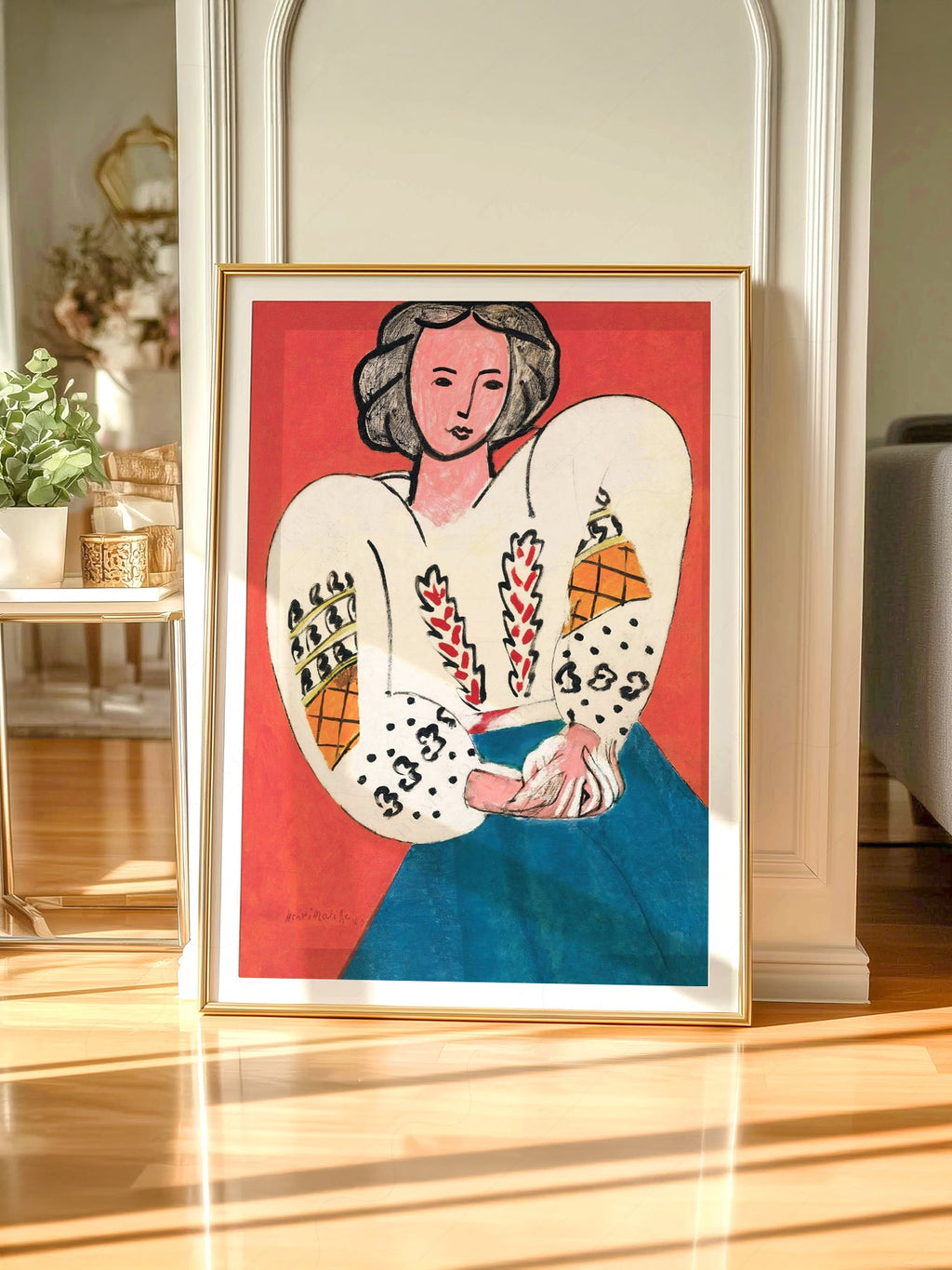 Henri Matisse La Blouse Romaine Art Print – Museum Wall Art Poster