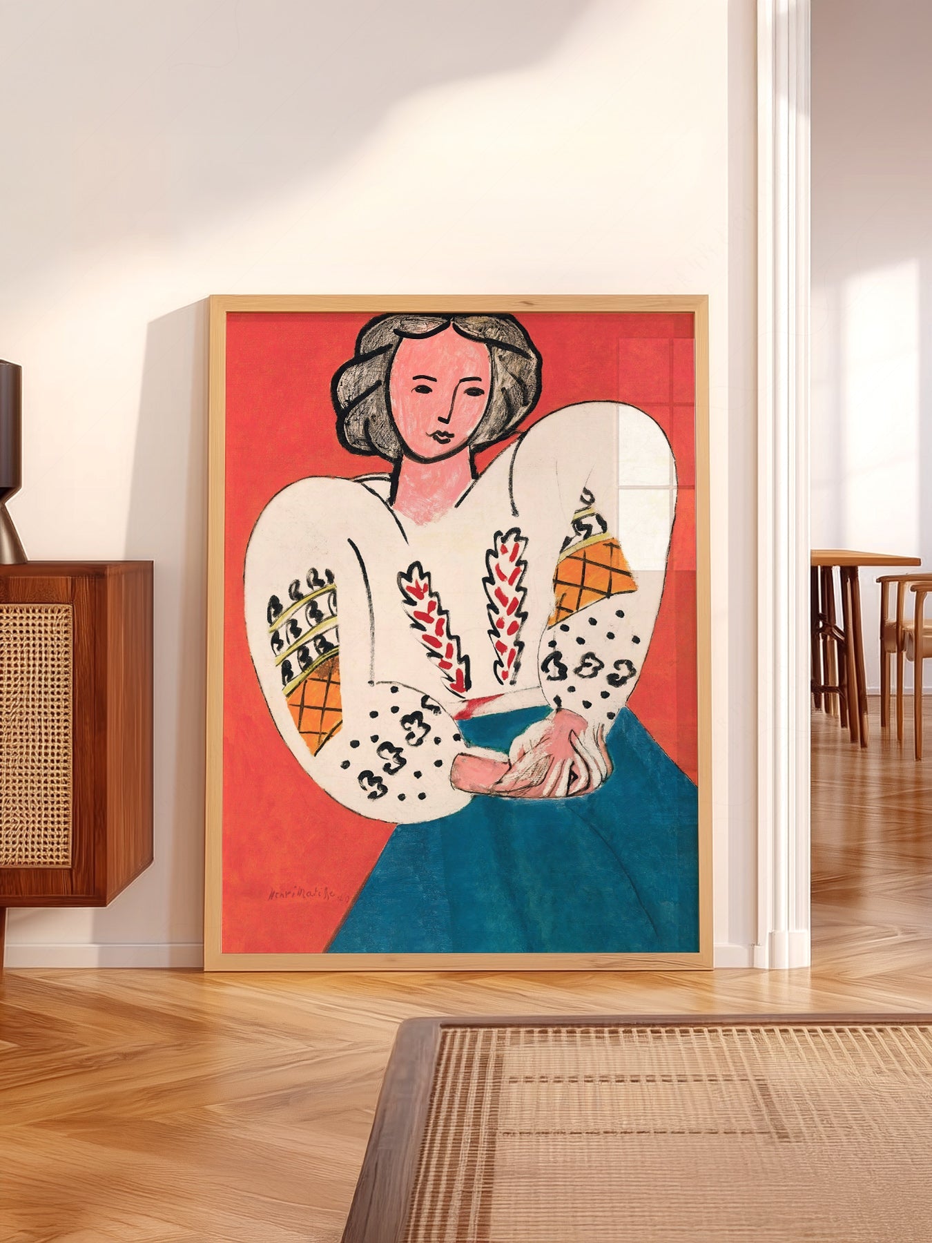 Henri Matisse La Blouse Romaine Art Print – Museum Wall Art Poster