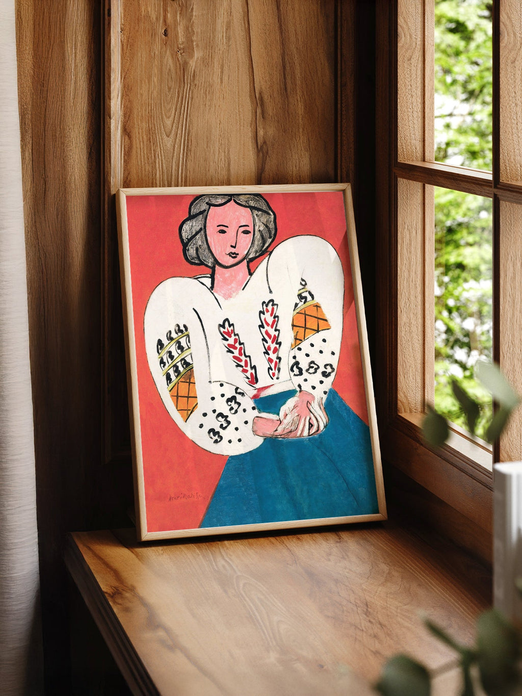 Henri Matisse La Blouse Romaine Art Print – Museum Wall Art Poster