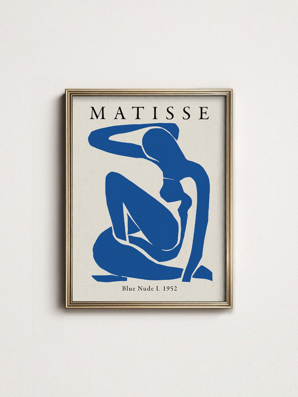 Henri Matisse Blue Nude I Art Print – Modern Wall Art Poster