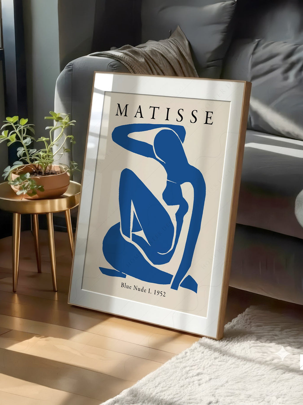 Henri Matisse Blue Nude I Art Print – Modern Wall Art Poster