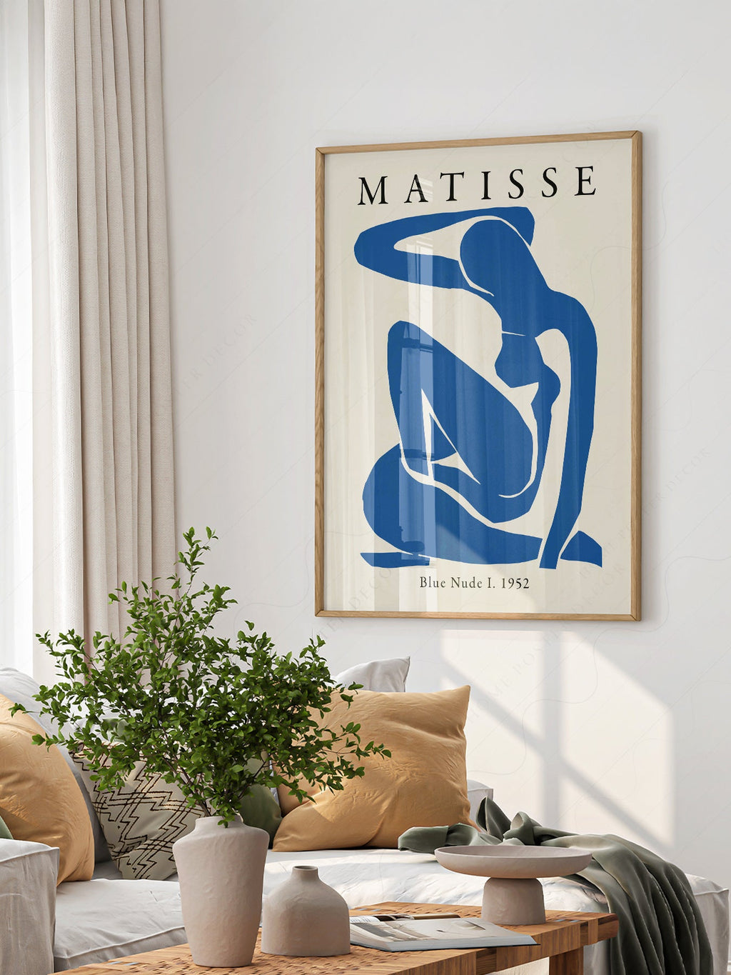 Henri Matisse Blue Nude I Art Print – Modern Wall Art Poster