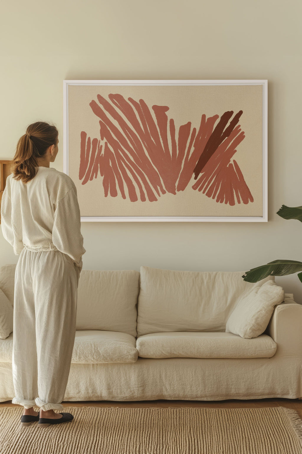 BURNT ECHO, Stretched Canvas Artwork