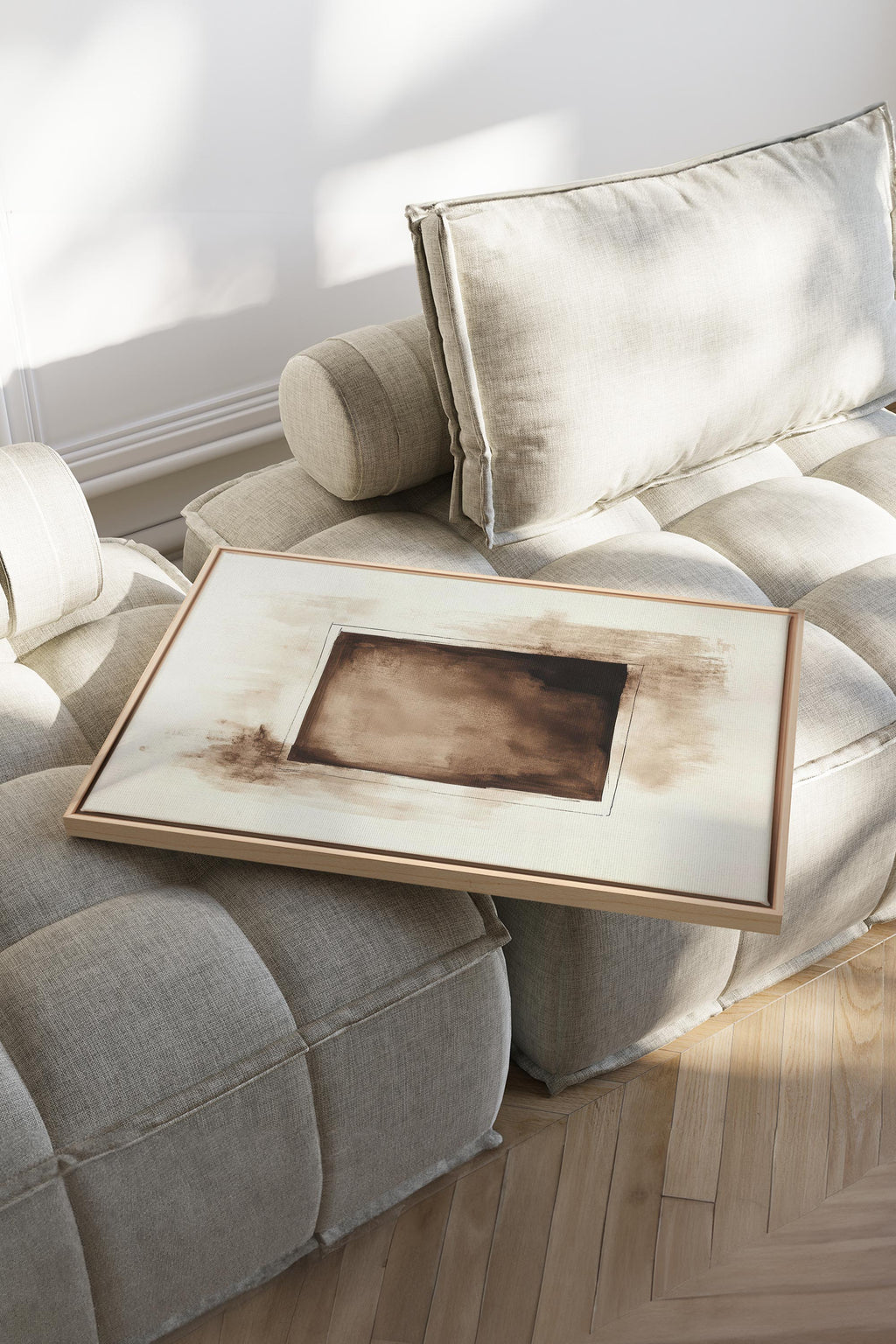 WINDOW TO THE PAST, Stretched Canvas Artwork