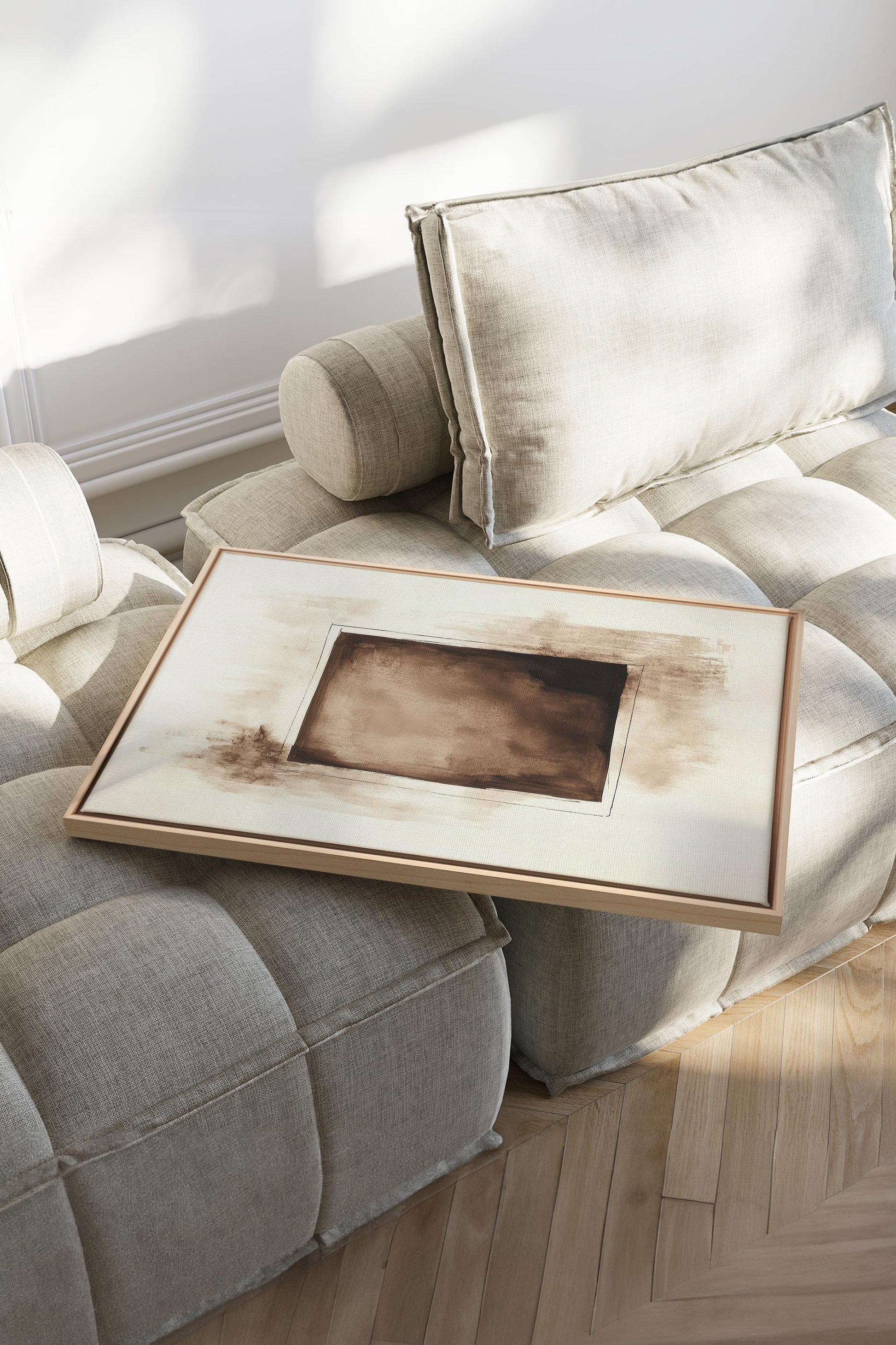 WINDOW TO THE PAST, Stretched Canvas Artwork