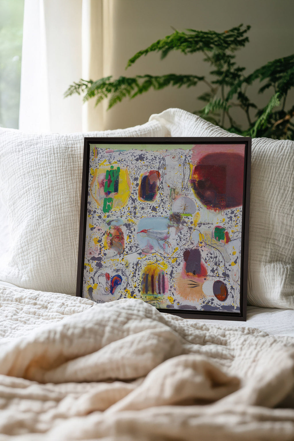 CHROMATIC RHYTHM, Stretched Canvas Artwork