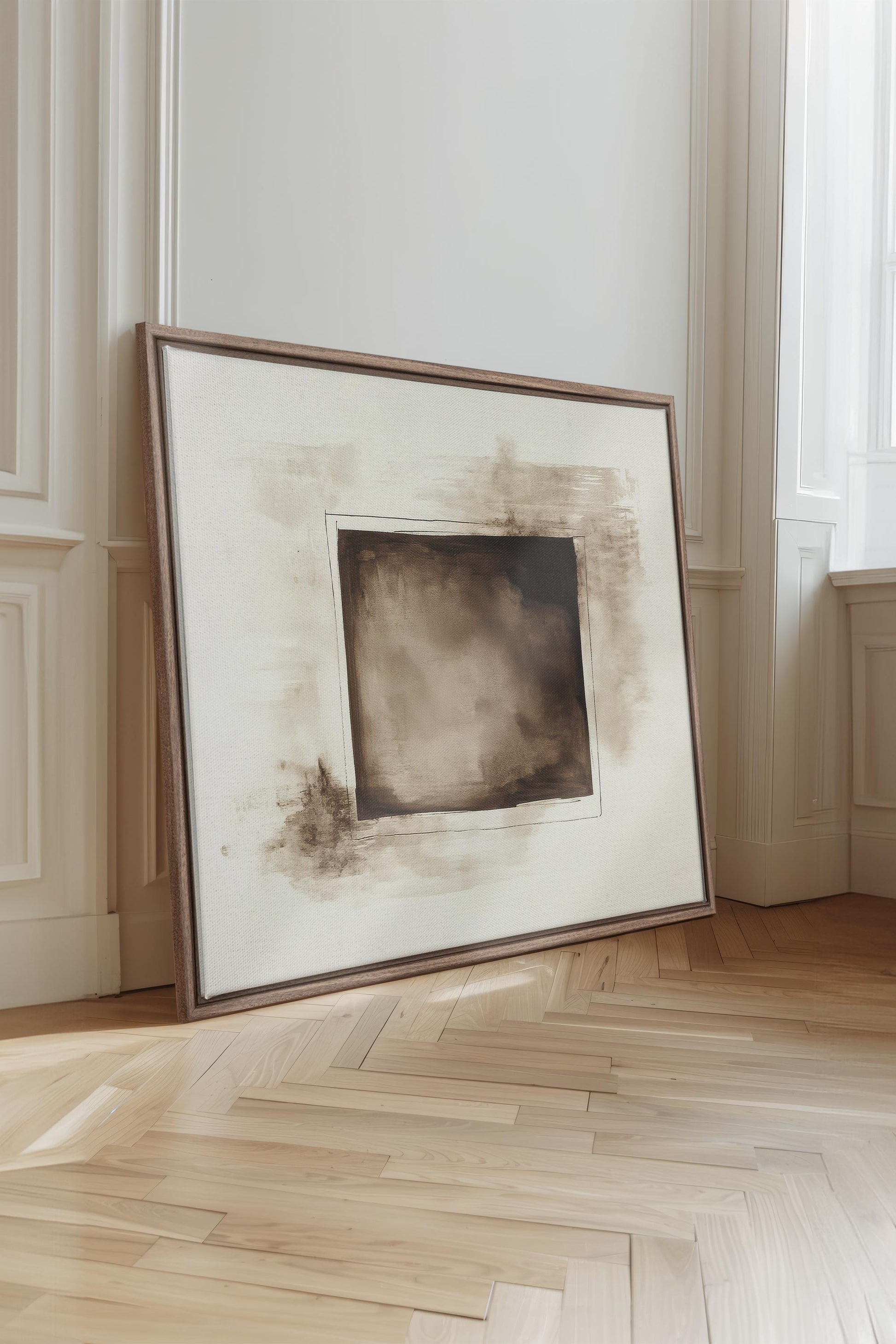 WINDOW TO THE PAST, Stretched Canvas Artwork