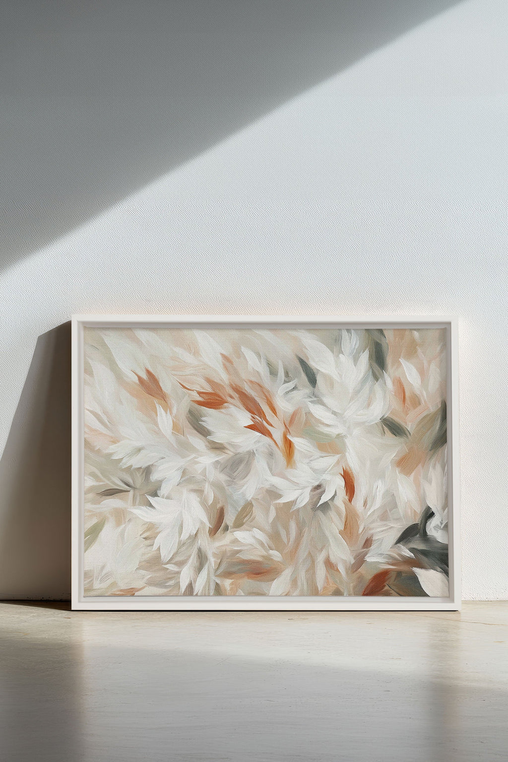 Feathered Breeze, Stretched Canvas Artwork