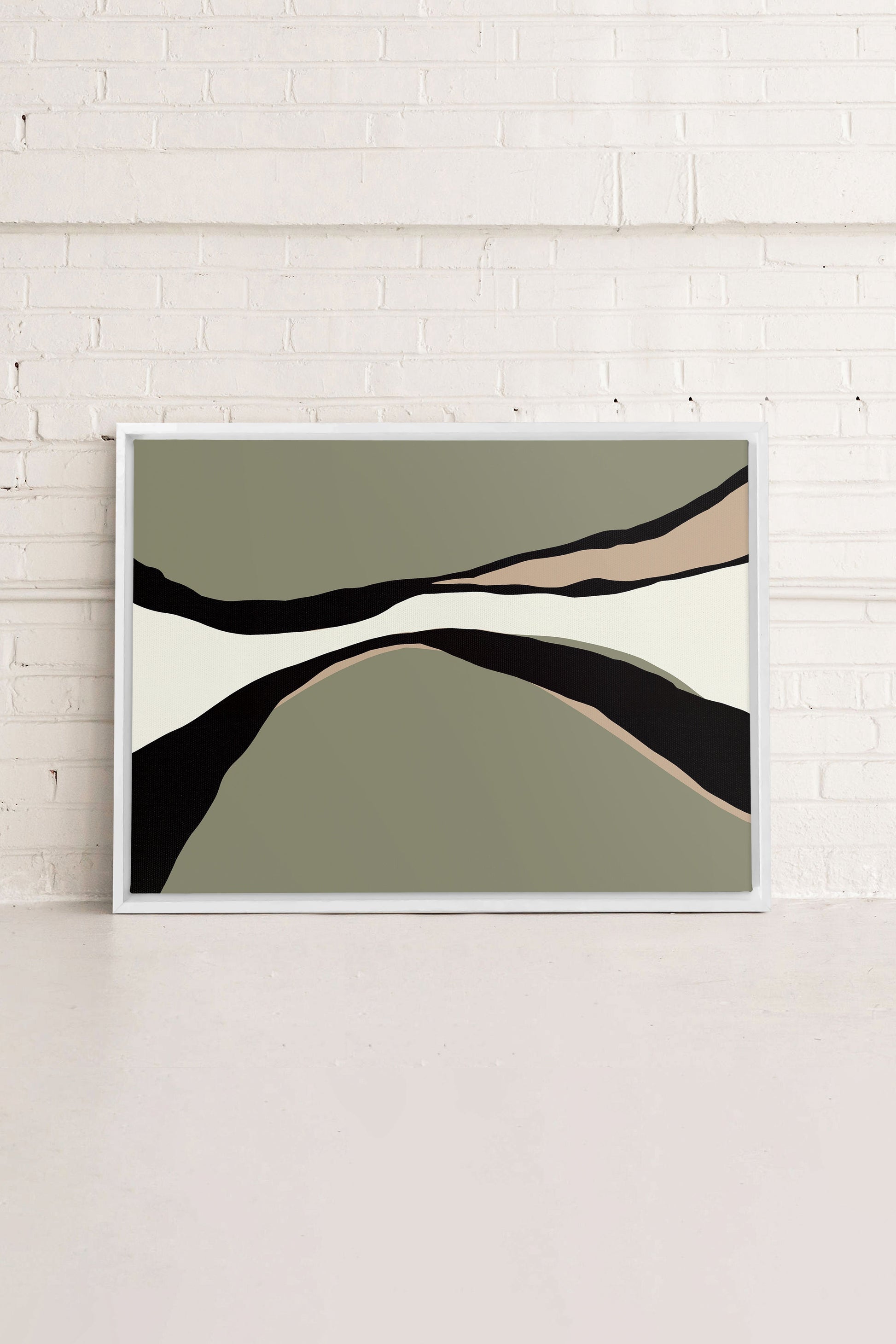 MODERN CAMO, Stretched Canvas Artwork