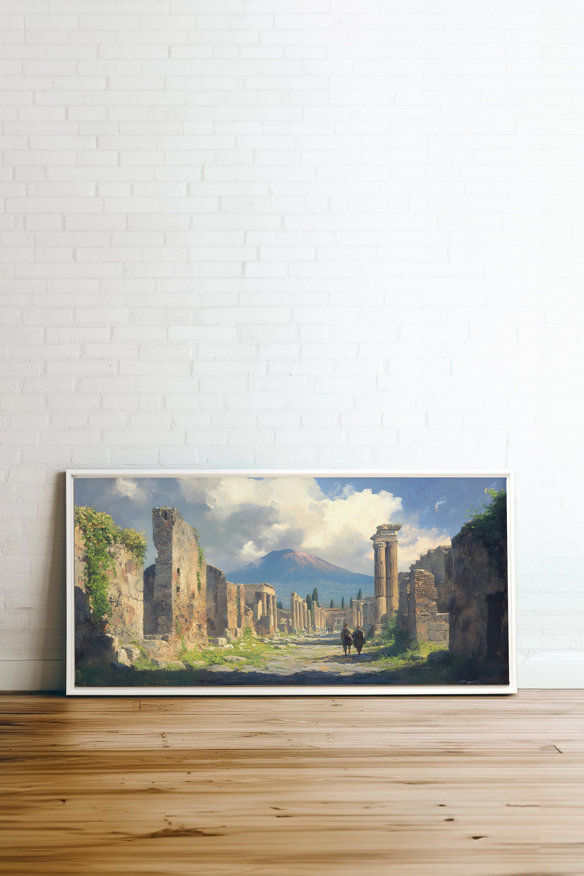 Shadows of the Past, Stretched Canvas Artwork
