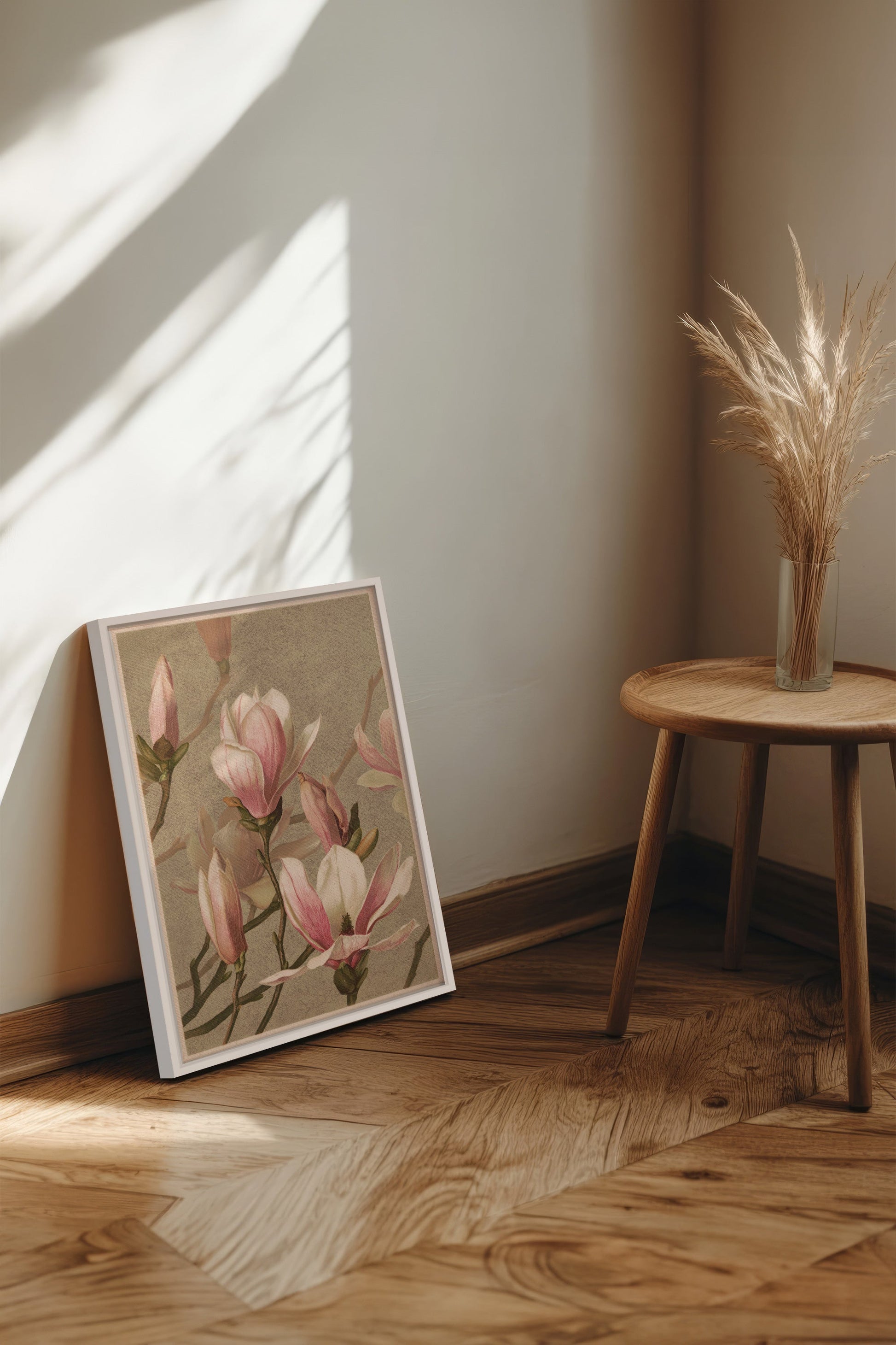 MAGNOLIA WHISPER, Stretched Canvas Artwork
