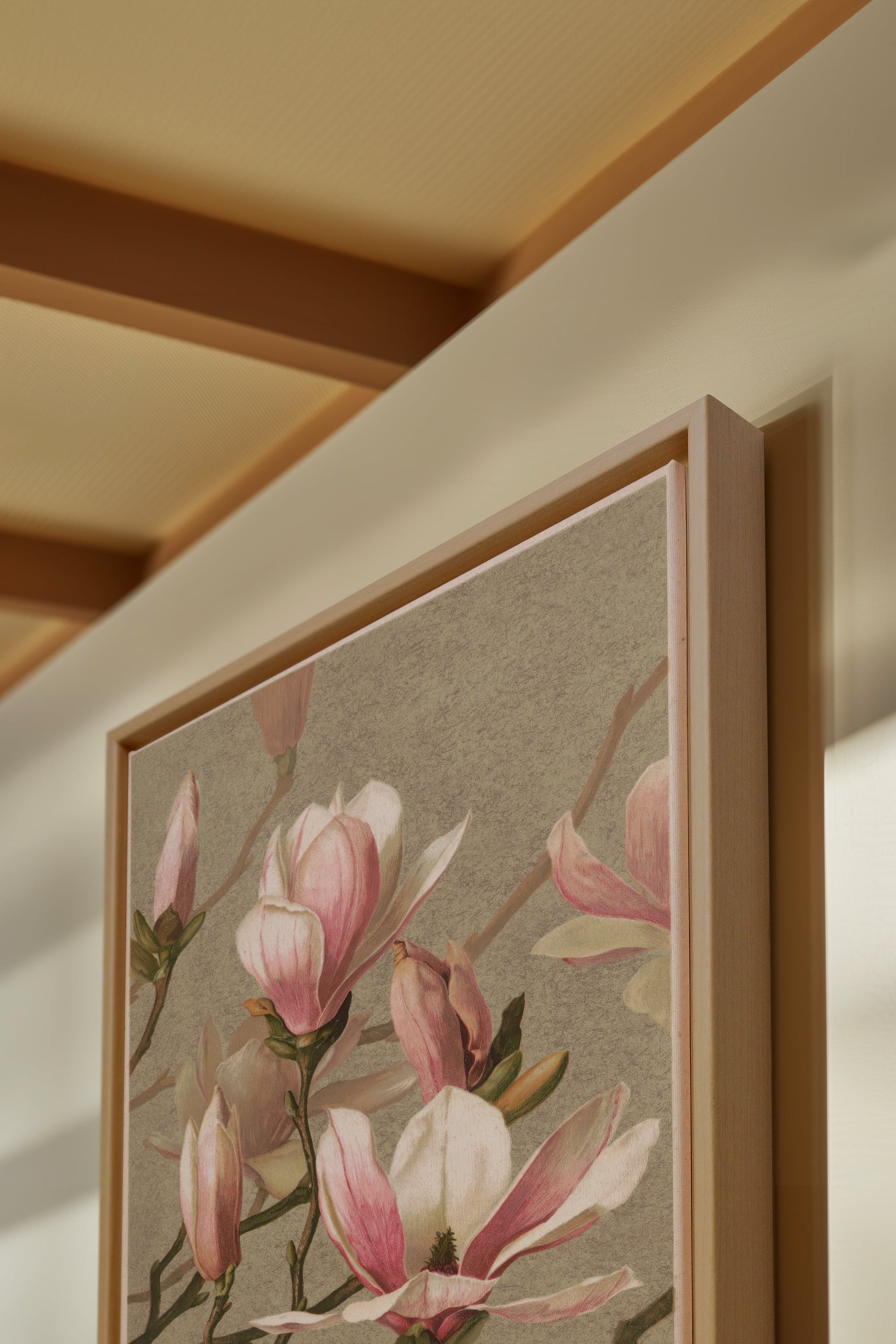 MAGNOLIA WHISPER, Stretched Canvas Artwork