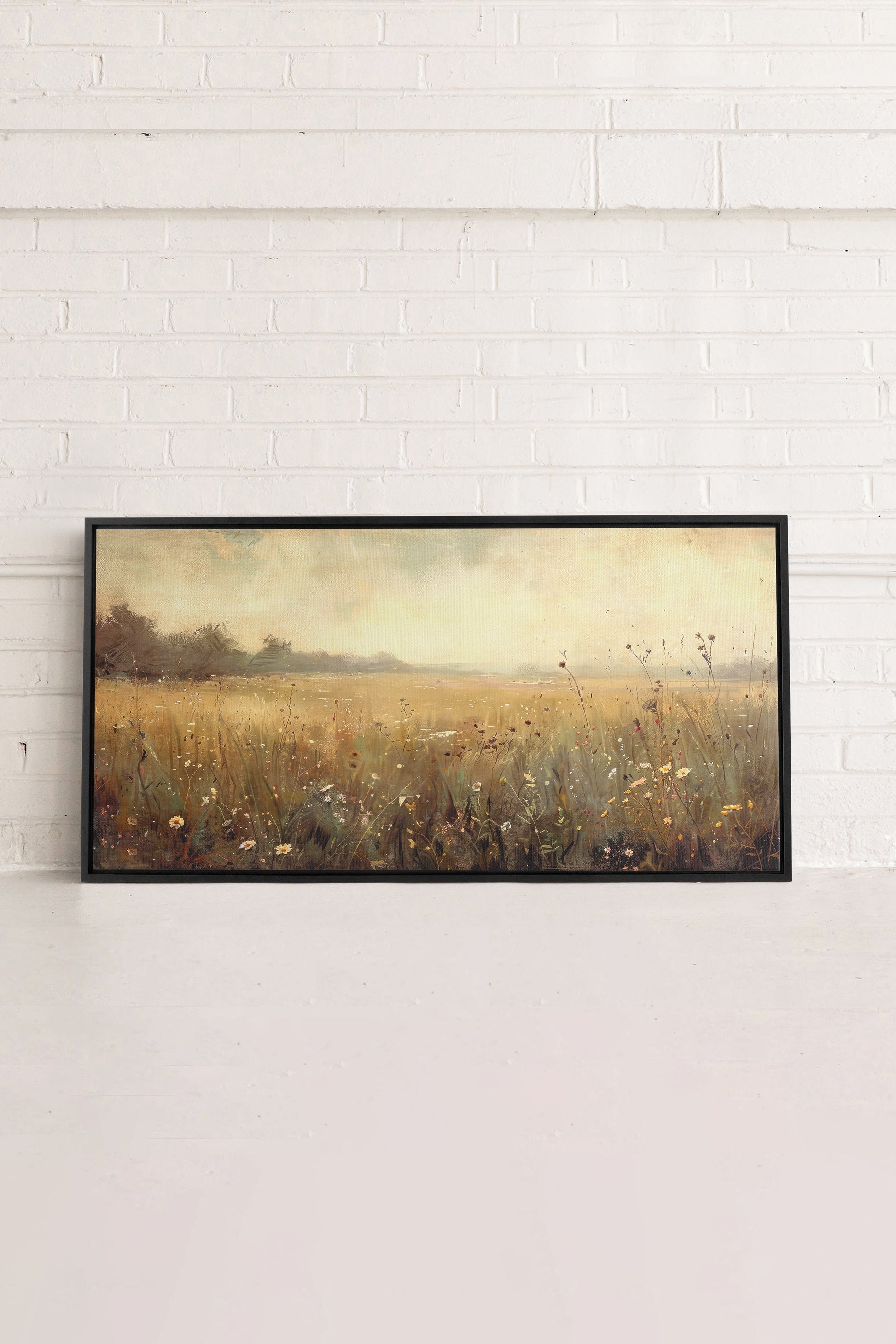 Greenscape, Stretched Canvas Artwork