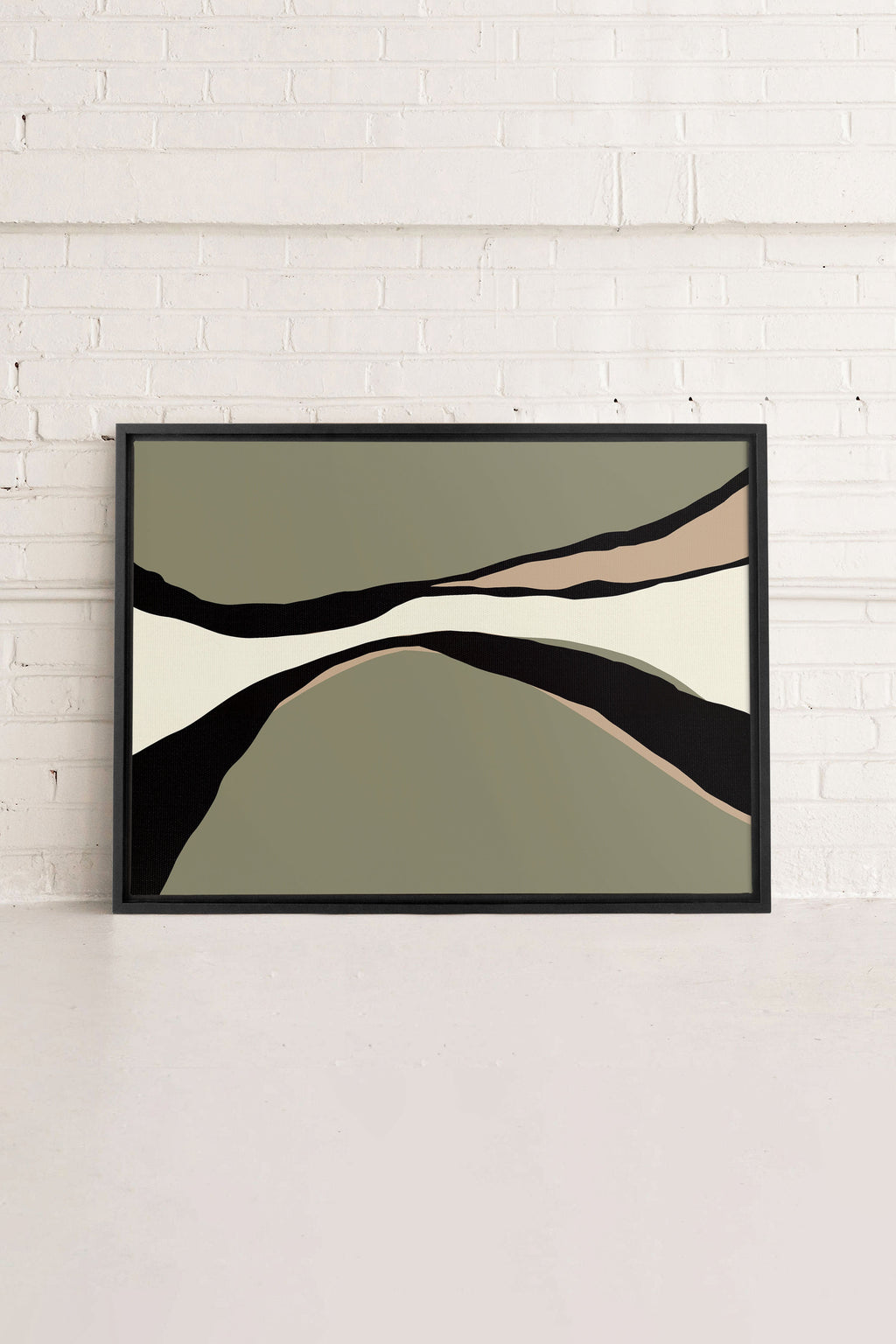 MODERN CAMO, Stretched Canvas Artwork