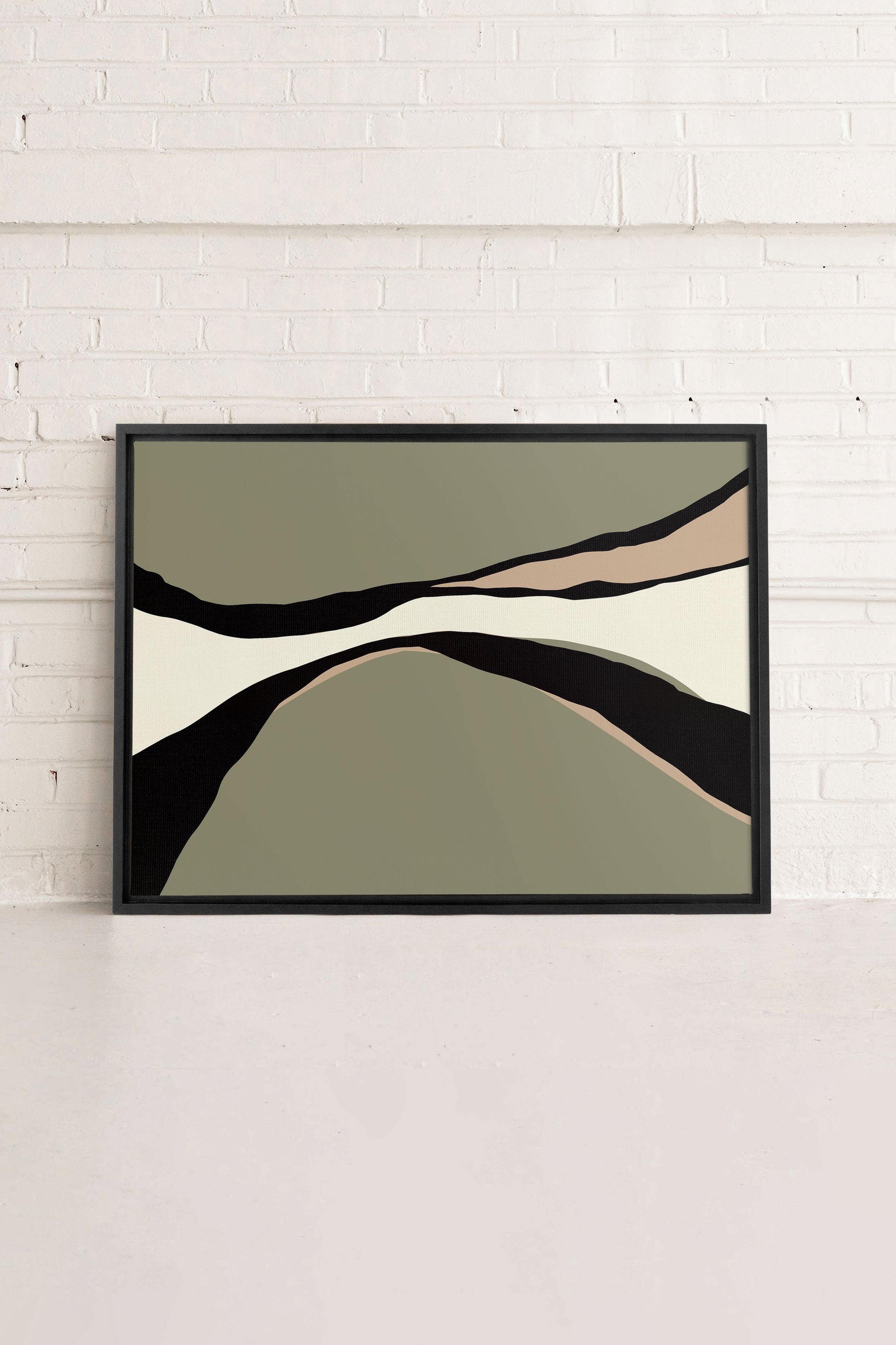 MODERN CAMO, Stretched Canvas Artwork