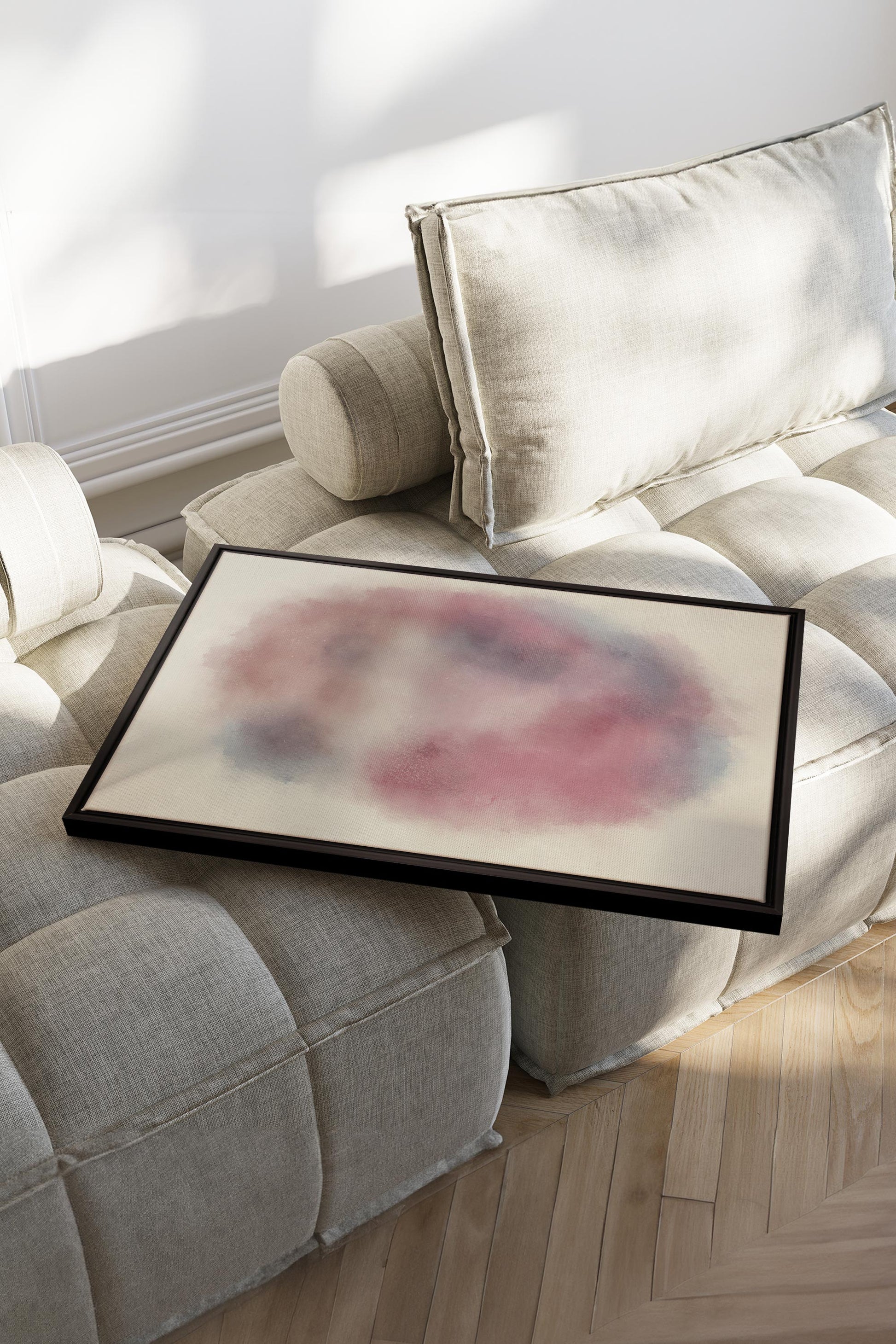 PASTEL CLOUD, Stretched Canvas Artwork