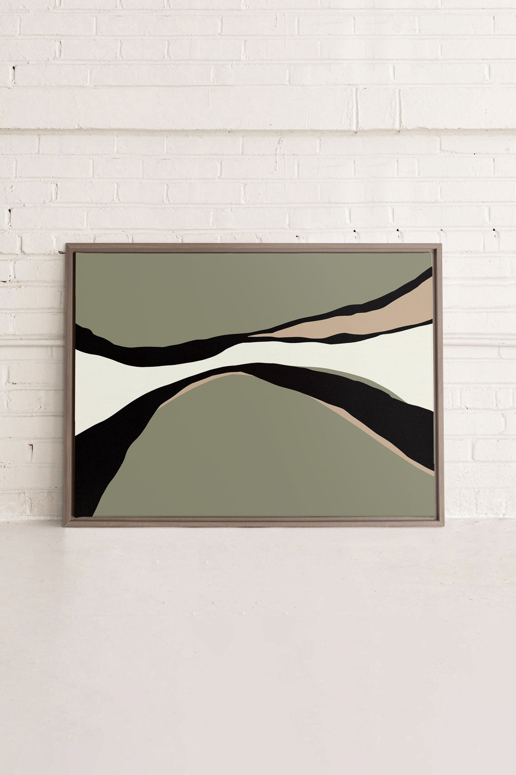 MODERN CAMO, Stretched Canvas Artwork