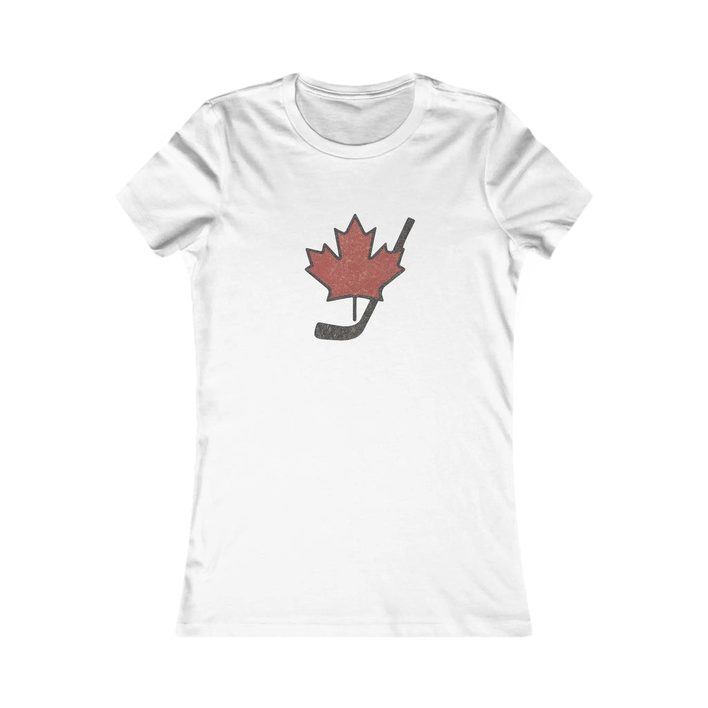 T-shirt femme Maple Stick Hockey Stick - Fierté du hockey canadien - Maple Stick Hockey Co. - Coupe femme 