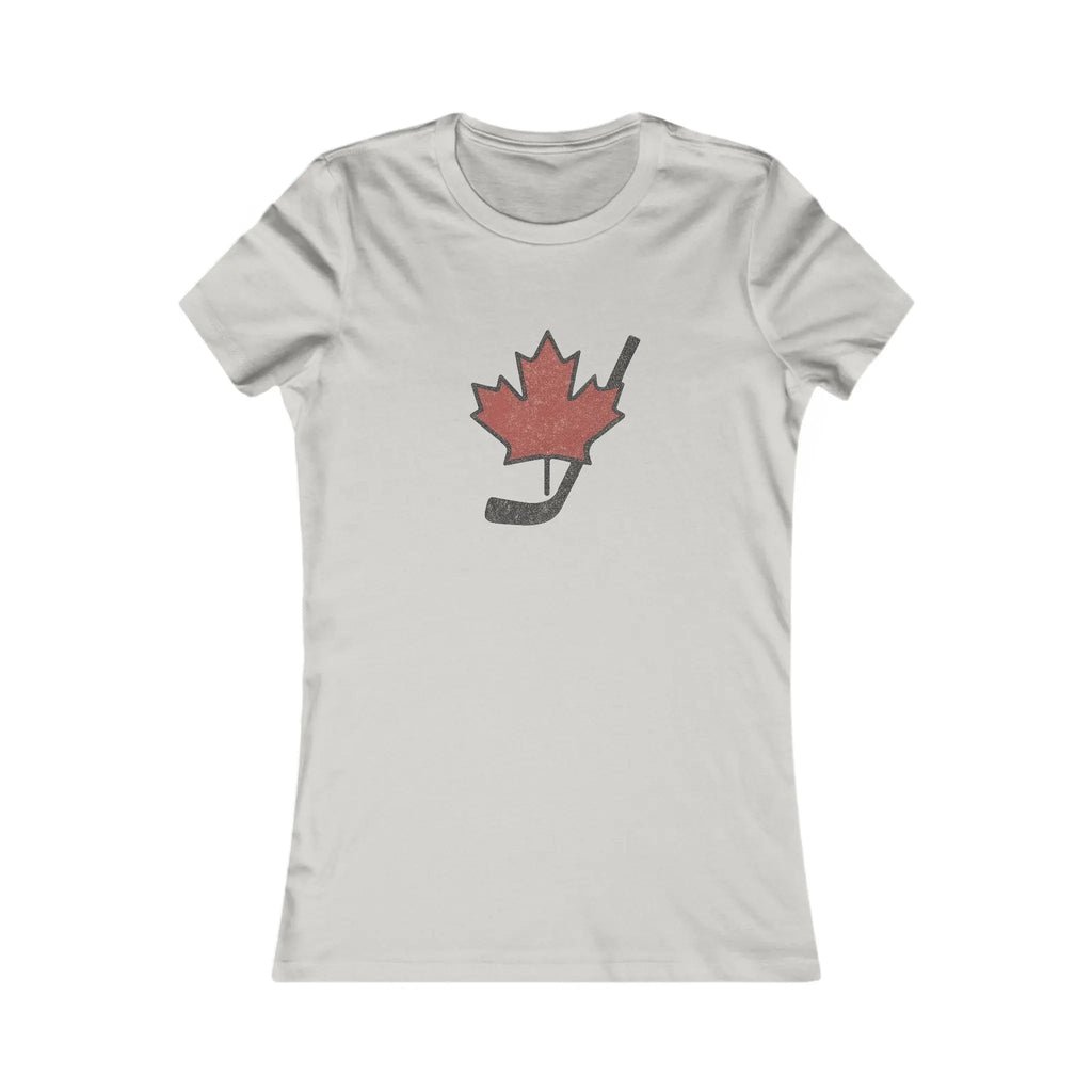 T-shirt femme Maple Stick Hockey Stick - Fierté du hockey canadien - Maple Stick Hockey Co. - Coupe femme 